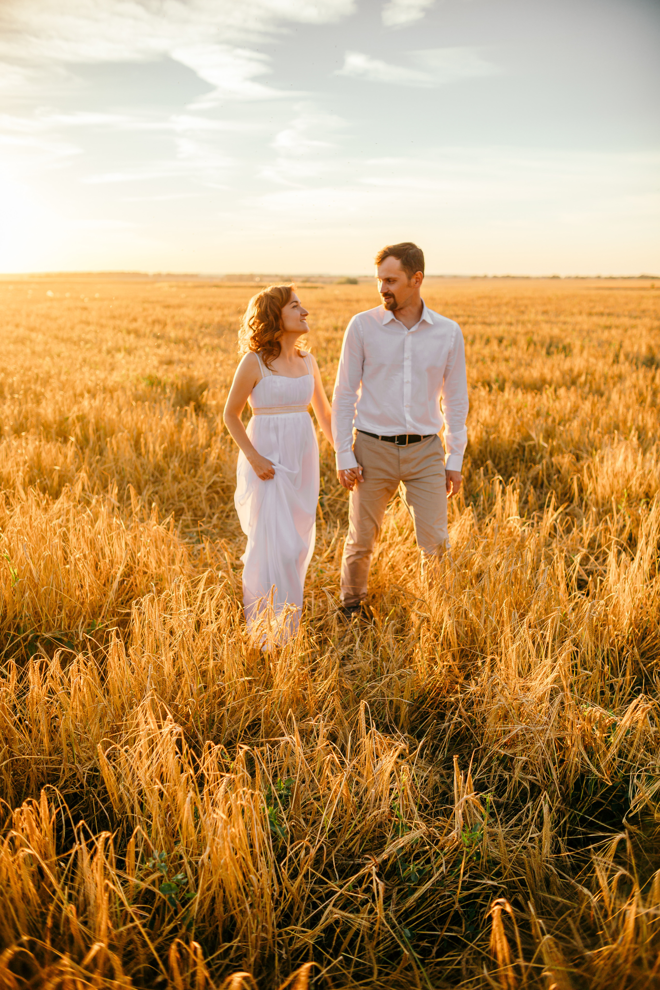 Коленки в полях. Семейный фотограф в Рязани Харламова Влада