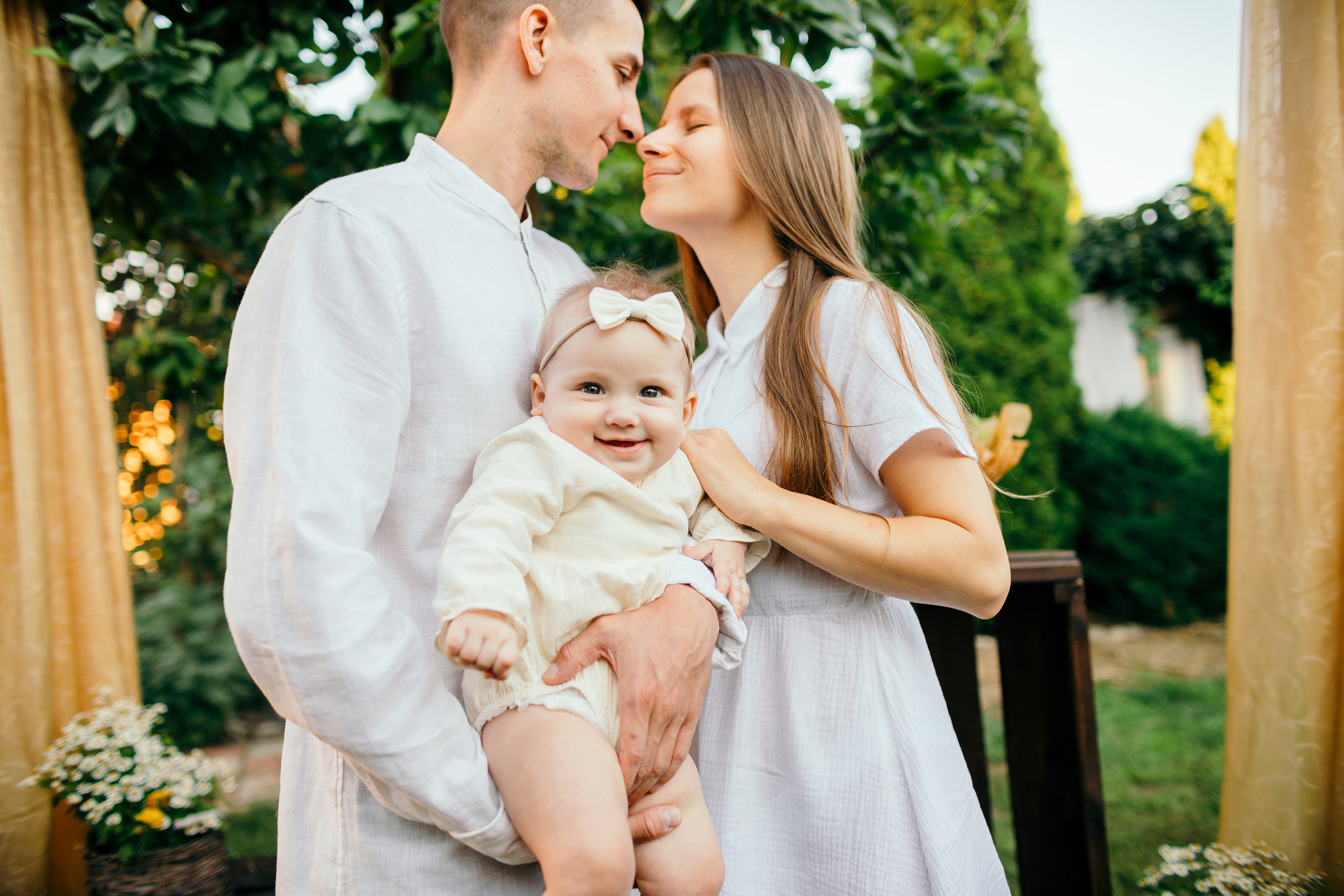 Настя, Лёша и Ева. Семейный фотограф в Рязани Харламова Влада