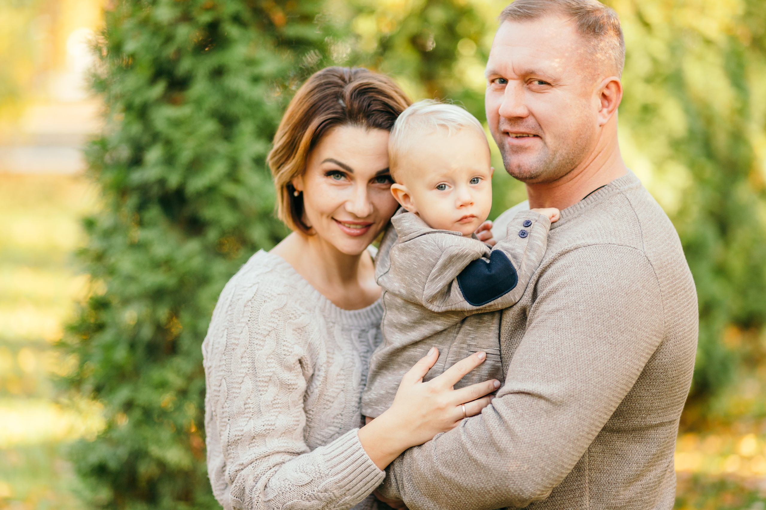 Осенняя прогулка Насти, Ромы и Саши. Семейный фотограф в Рязани Харламова Влада