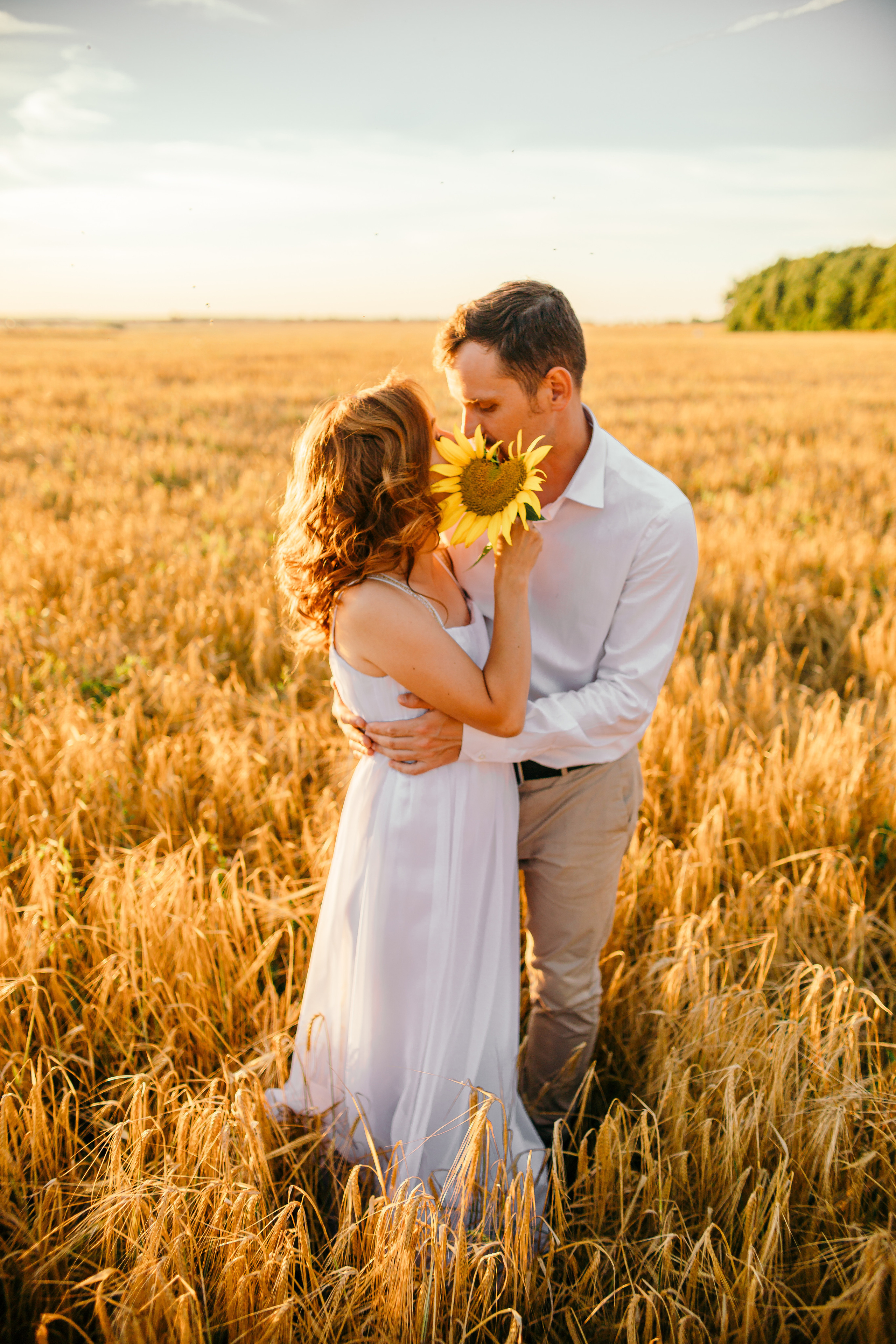 Коленки в полях. Семейный фотограф в Рязани Харламова Влада