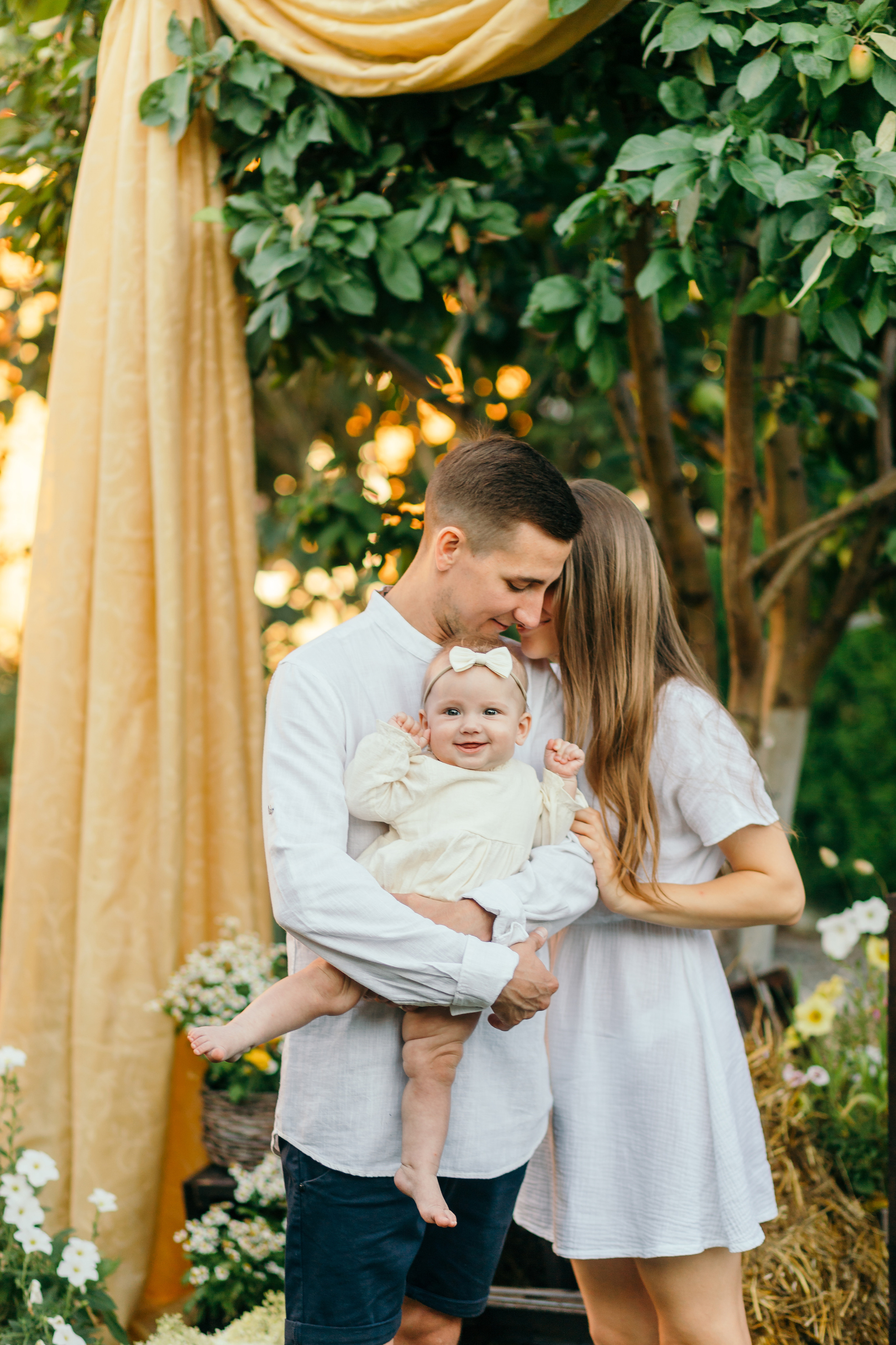 Настя, Лёша и Ева. Семейный фотограф в Рязани Харламова Влада