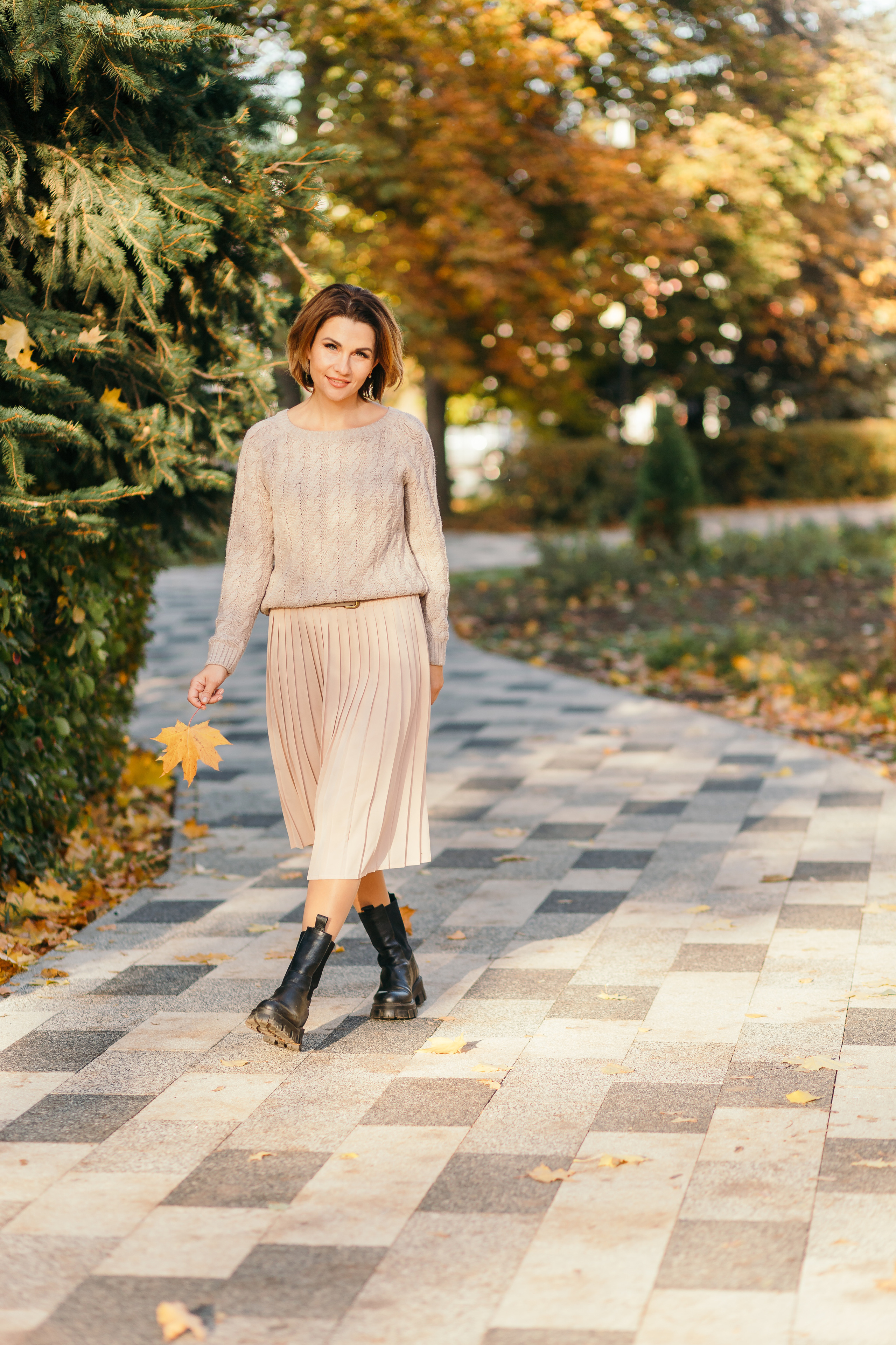 Осенняя прогулка Насти, Ромы и Саши. Семейный фотограф в Рязани Харламова Влада