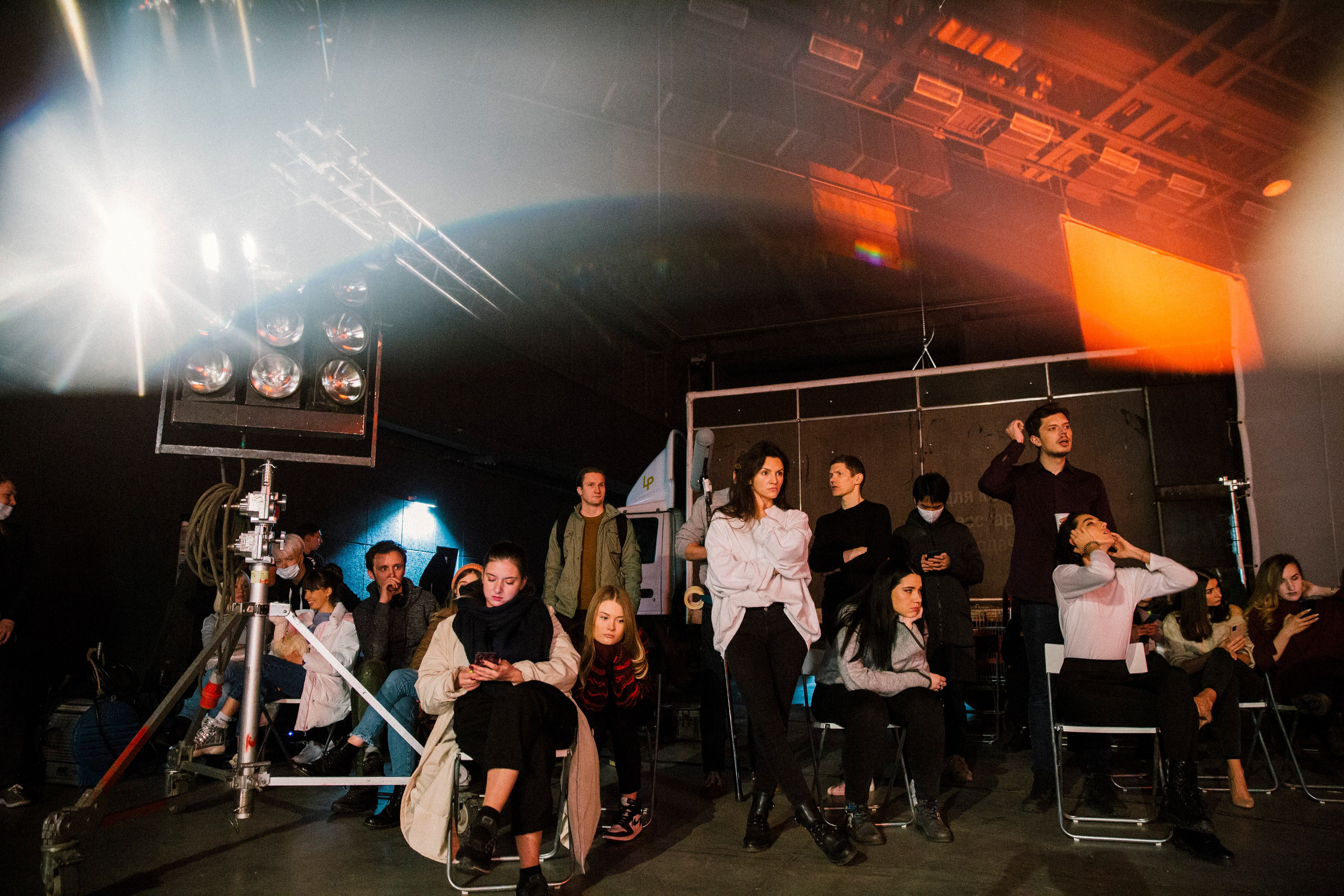 ФК Би-2 & Лиза Громова Мосфильм. Ольга Пилант. АРТ, бэкстейдж, свадебная и семейная фотография, городской портрет, интерьерная фотография