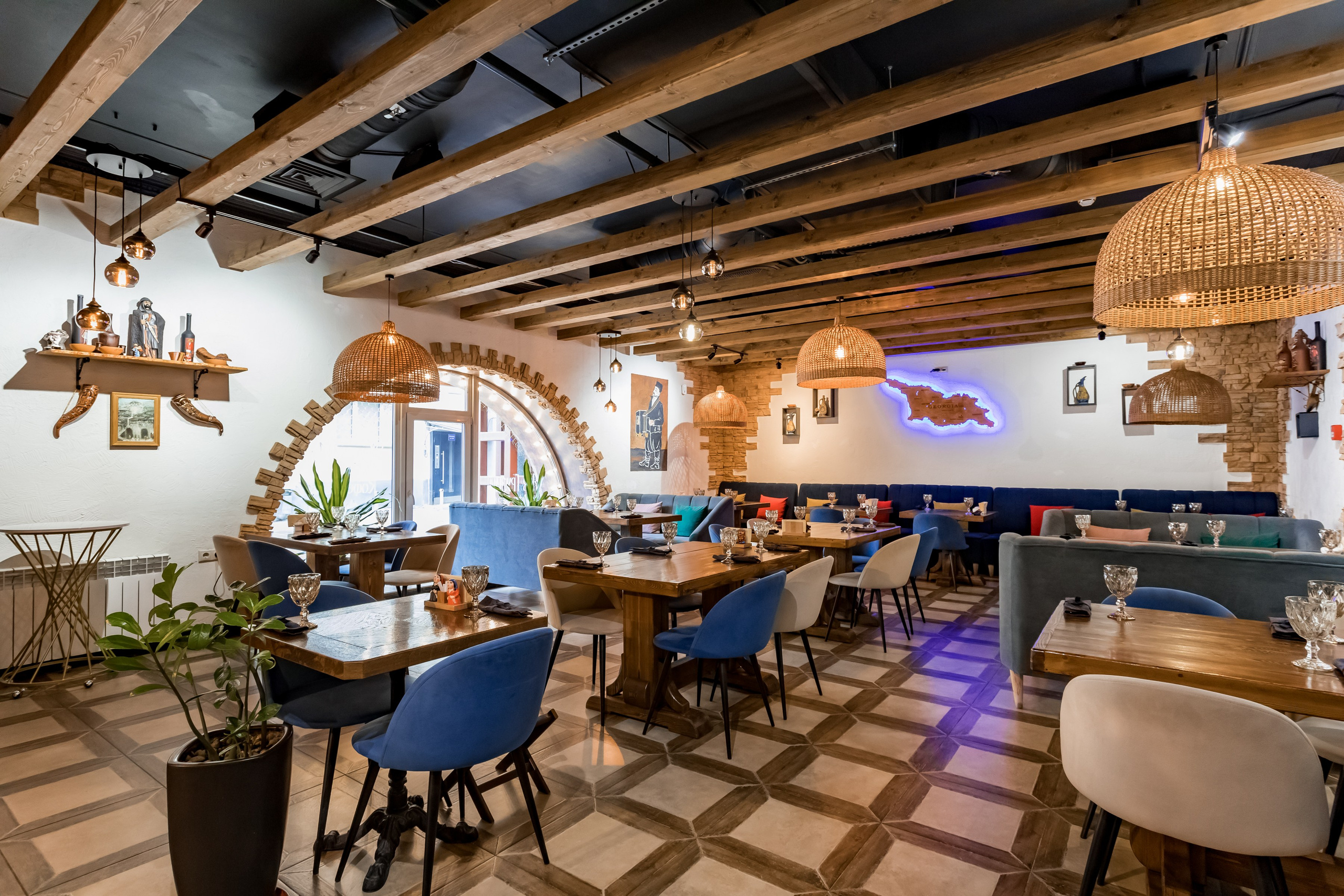 Съемка для грузинского ресторана Я в Грузии. Интерьеры, Контент, Портреты | Фотограф в Москве Дани Терно