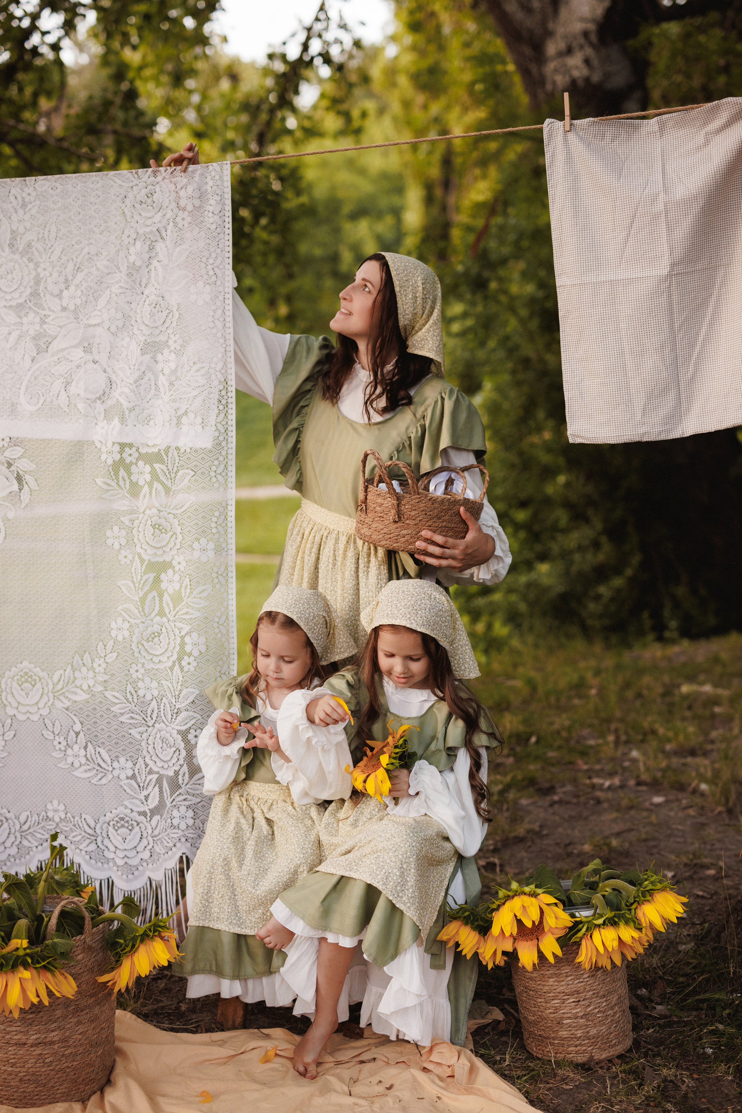 «Стирка». Семейный и детский фотограф в Краснодаре Анна Трашкова