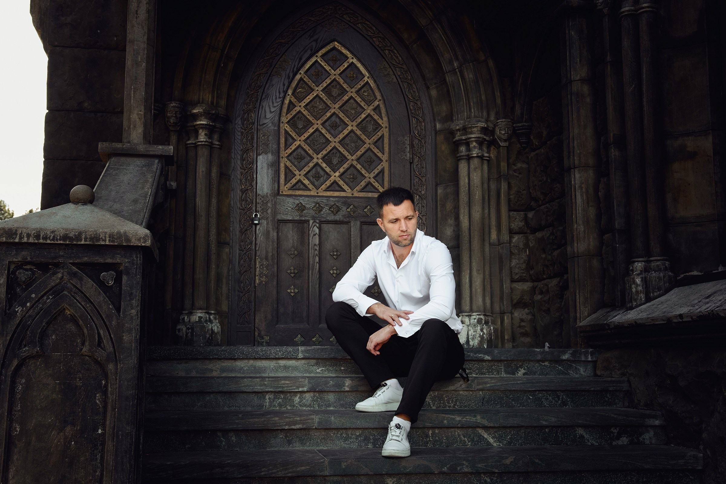 Семейная фотосессия у Замка Гарибальди. Фотограф Оксана Сафонова г. Тольятти