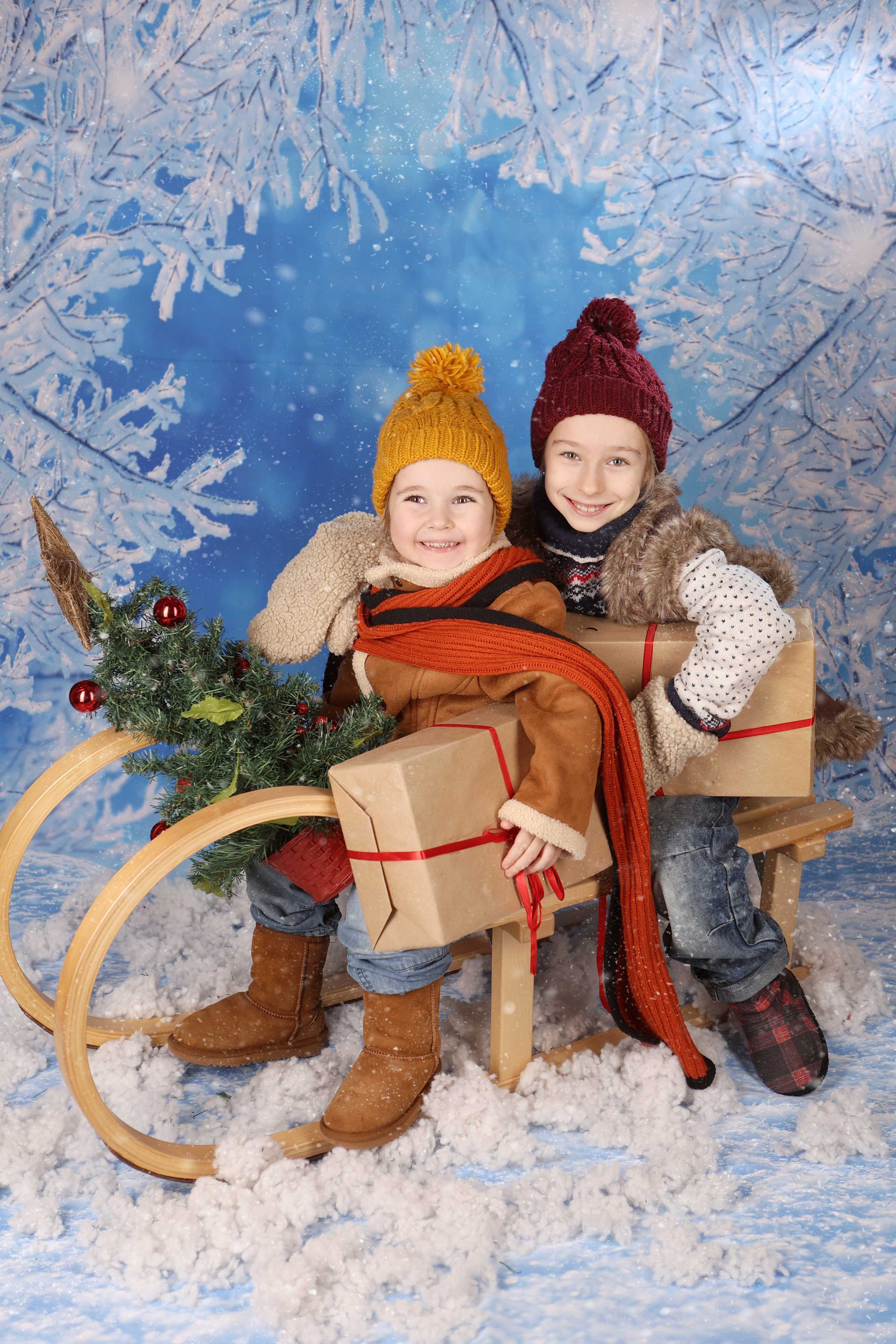 Санки НГ-2025. Фото в Минске Олег Цыганок #вашэнергичныйфотограф