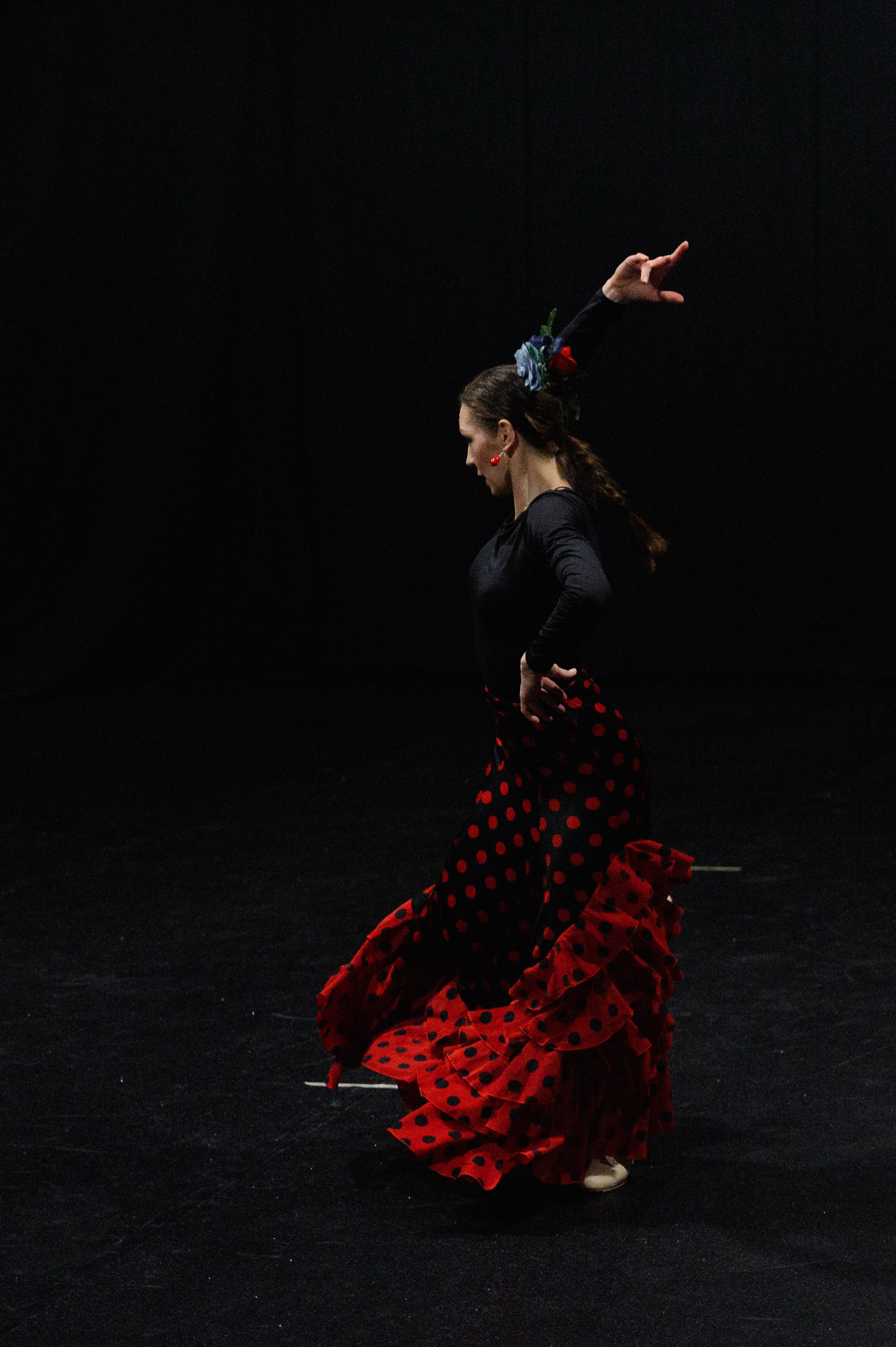 Концерт школы фламенко Los Tacones. Елена Чеснокова спортивный фотограф во Владимире и Белграде