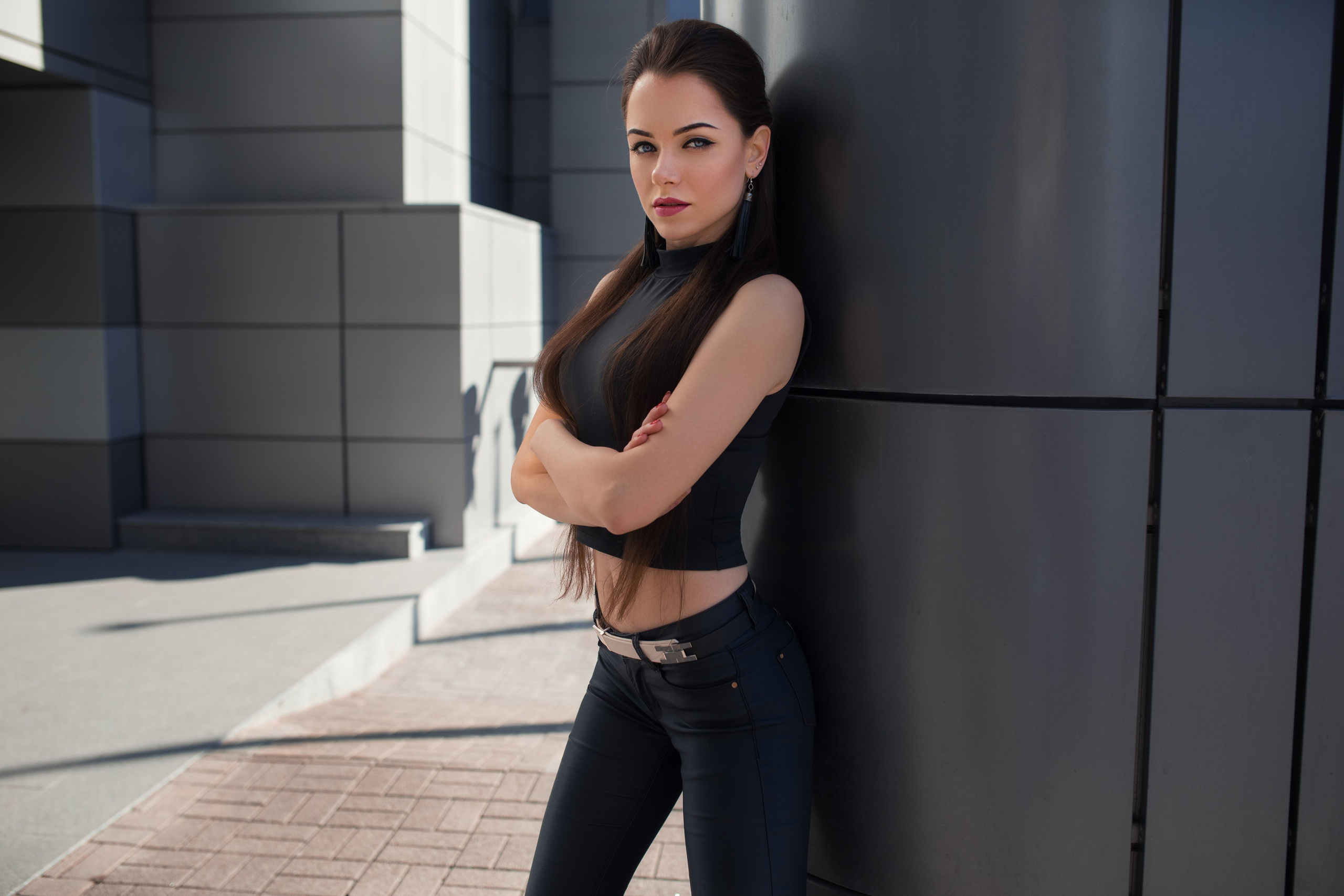 Весенняя съемка с Екатериной в парке и на улицах города для «себя»