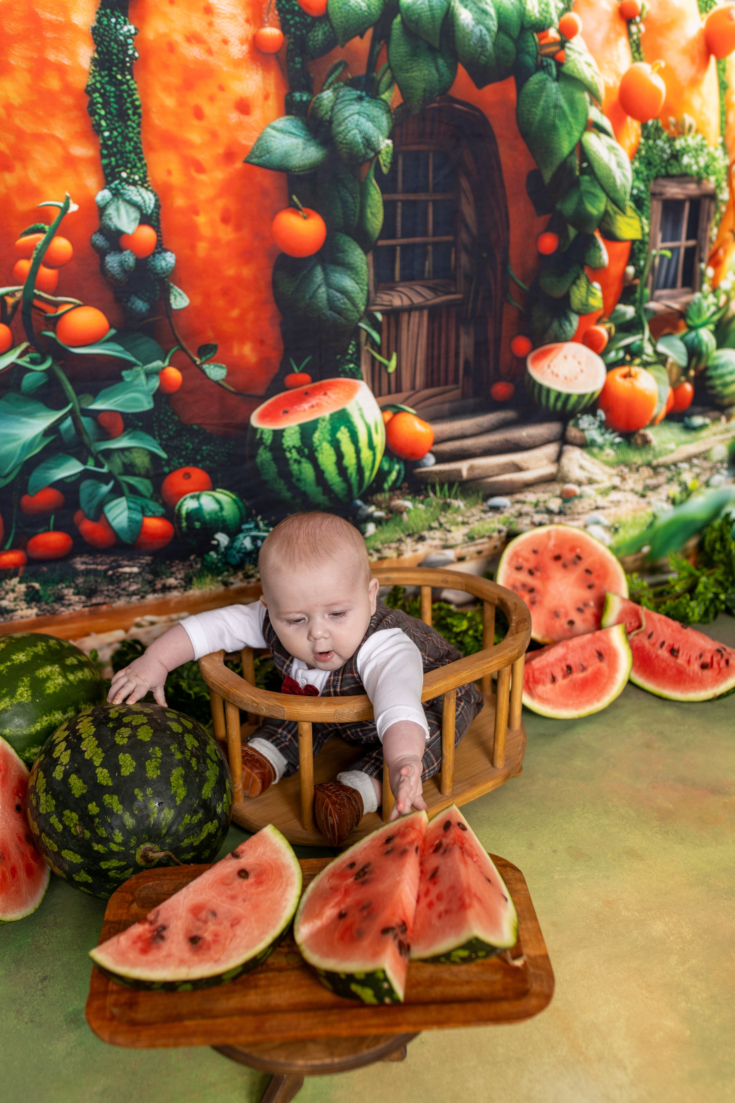 Тыквенно-арбузные фотодни. Фотограф новорожденных. Детский и семейный фотограф Марьяна Юдина