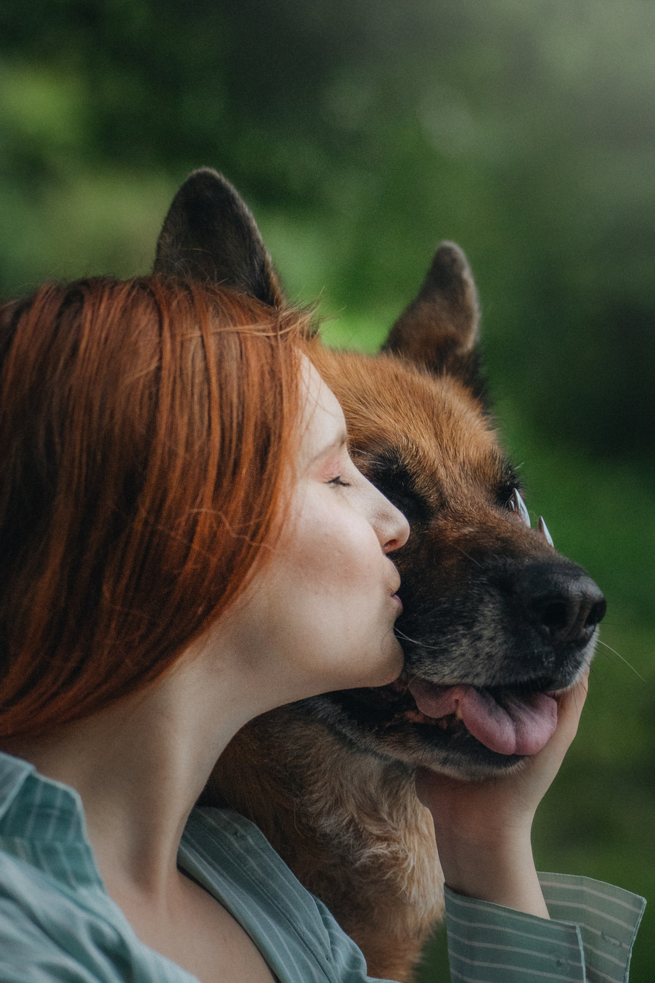 Вика и Фрея. Фотограф анималист в Москве и Санкт-Петербурге Свиридова Анна