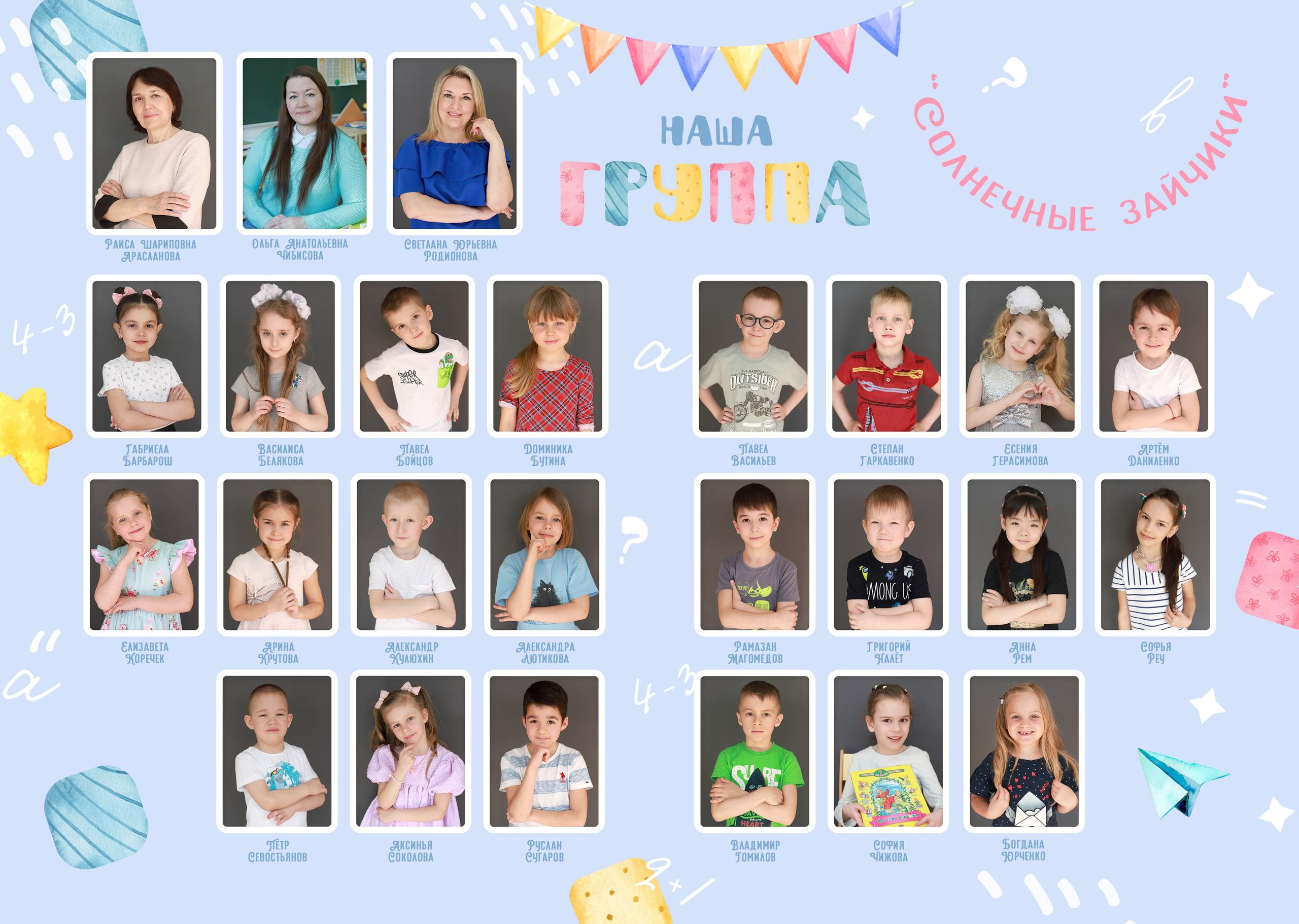 Выпускной альбом для детского сада. Детский и семейный фотограф в Москве и Подольске Юлия Тюлина