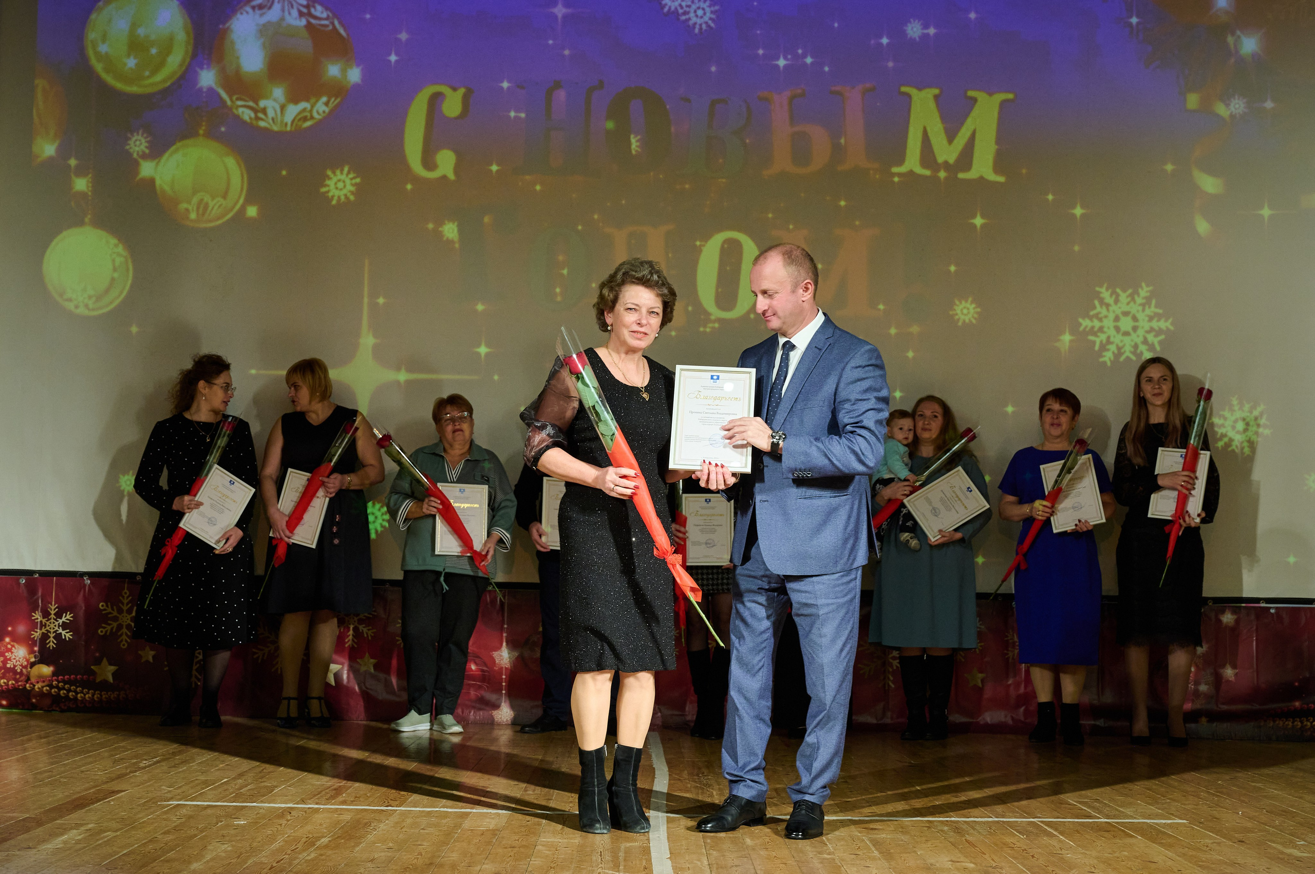 Новогодний концерт. Жизнь курорта Кабардинка в фотографиях