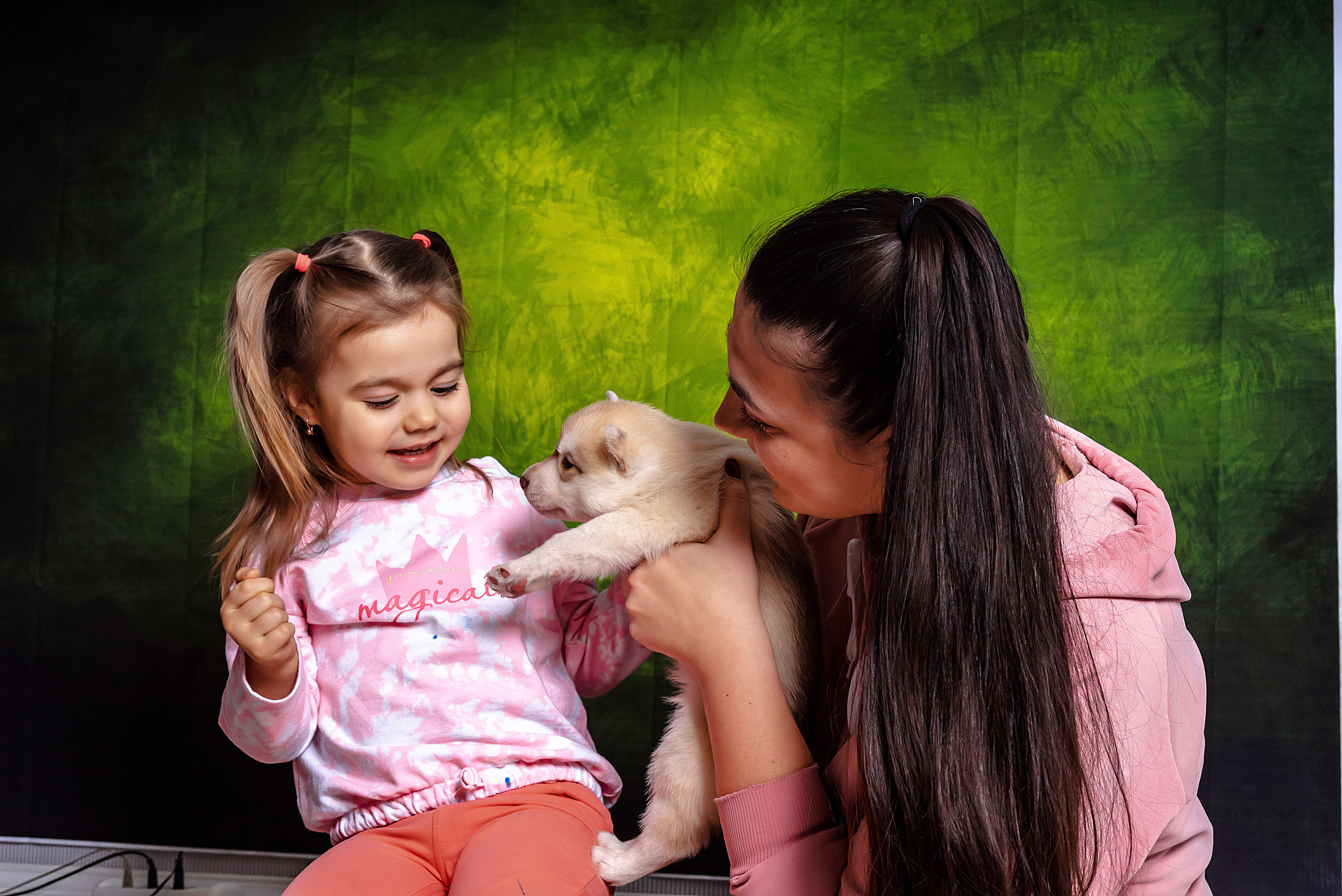 Детский проект с Хаски. Семейный и детский фотограф в Екатеринбурге и НевьянскеТимурова Алина