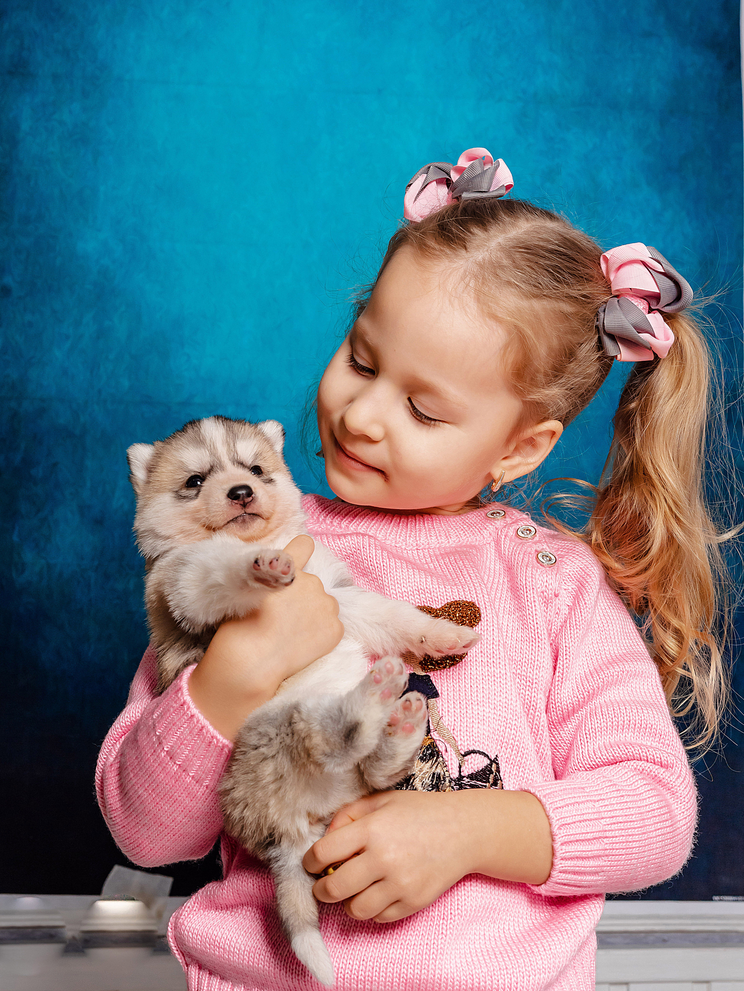 Детский проект с Хаски. Семейный и детский фотограф в Екатеринбурге и НевьянскеТимурова Алина