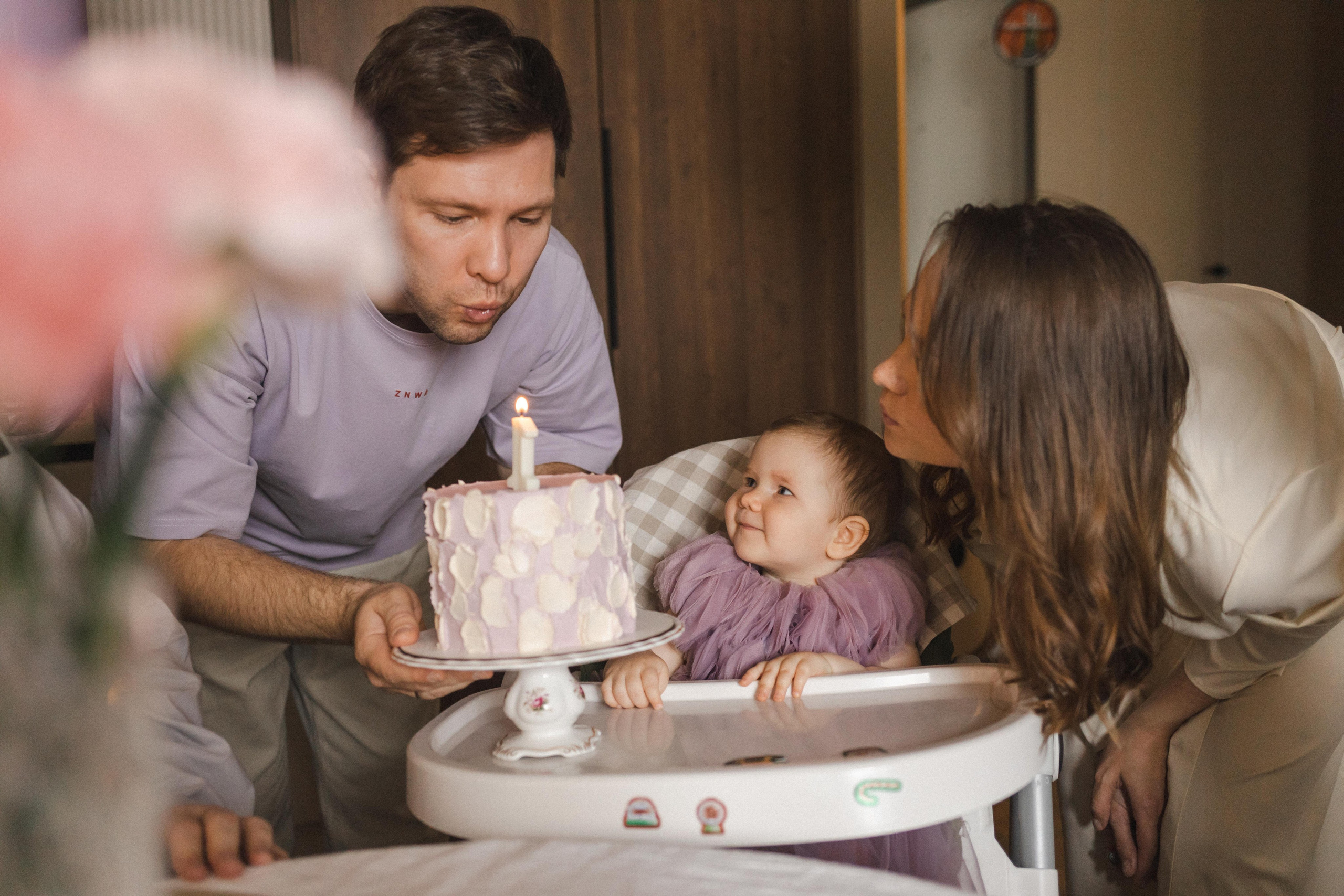 Аглае 1 годик. Семейный фотограф в Москве