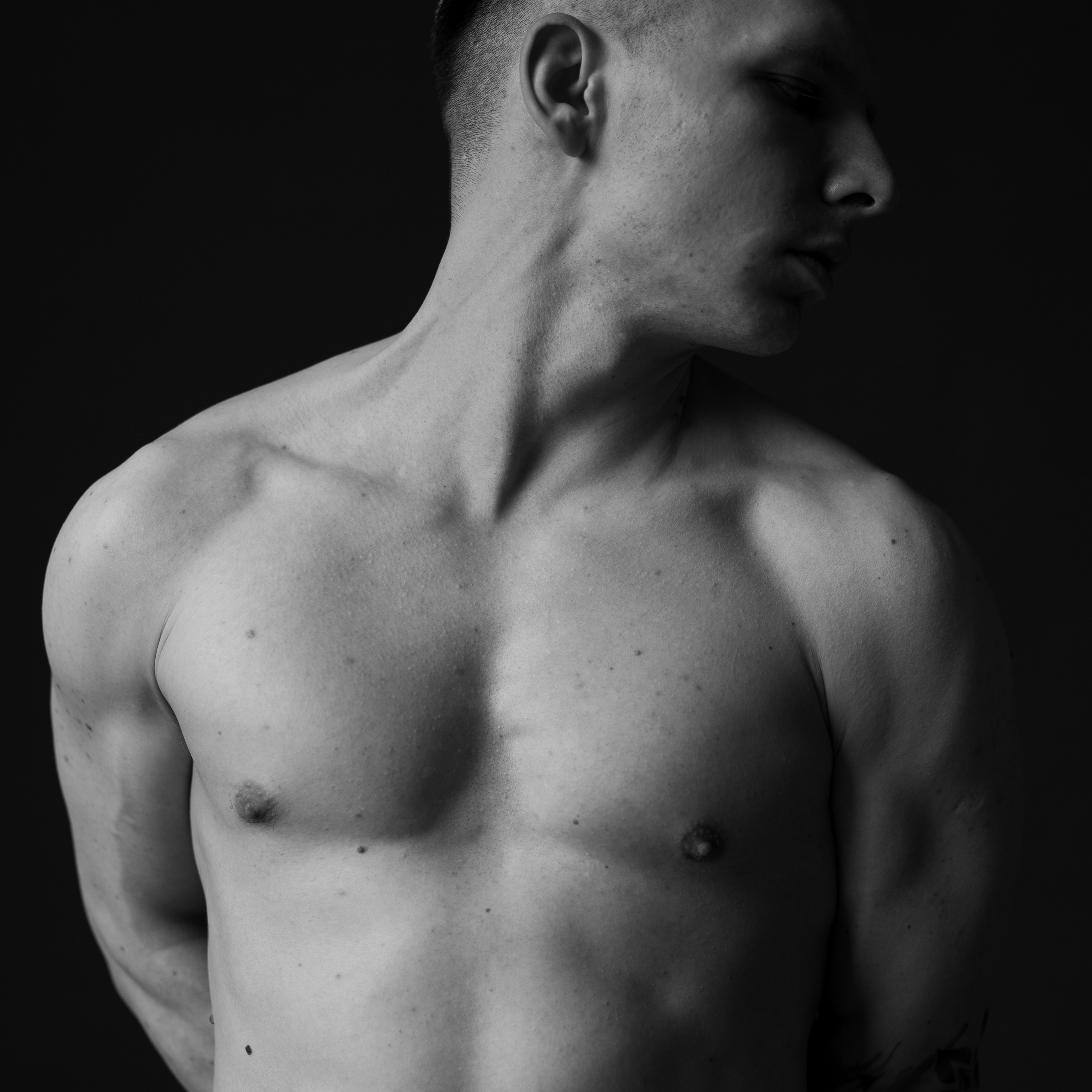 Мужская съёмка в студии. Фотограф Елизавета Потешкина