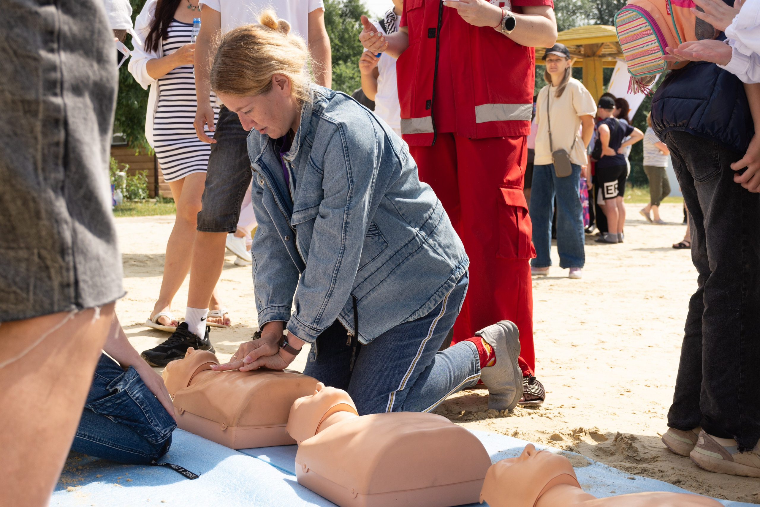 Урок по безопасности на воде (полный альбом). Фотограф Максим Буряк