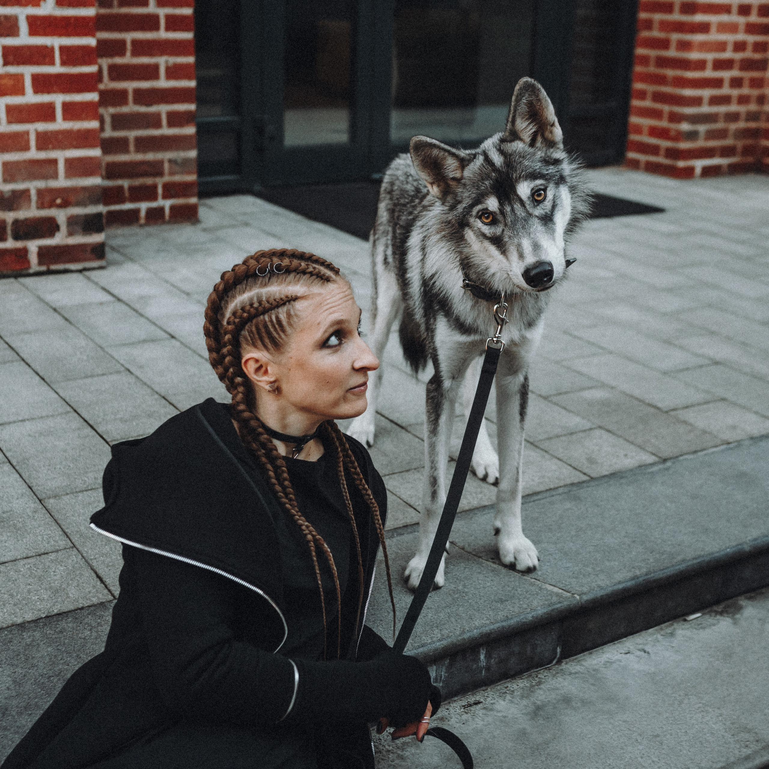 Вика и Кора. Семейный фотограф анималист Ананьева Мария — Москва