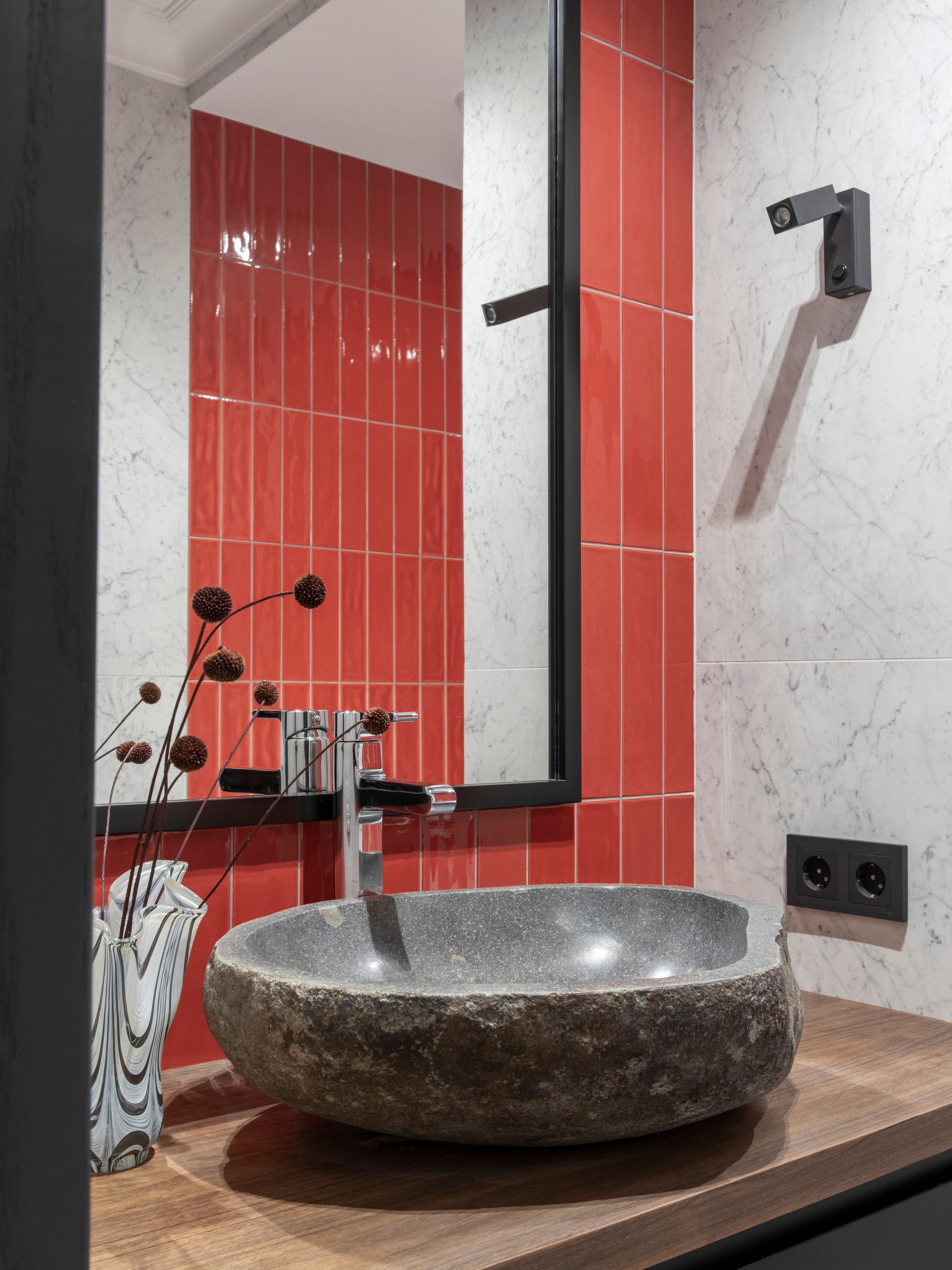 Северные контрасты. Квартира 51 м². Мастерская интерьеров Светланы Куксовой. Дизайн и реализация