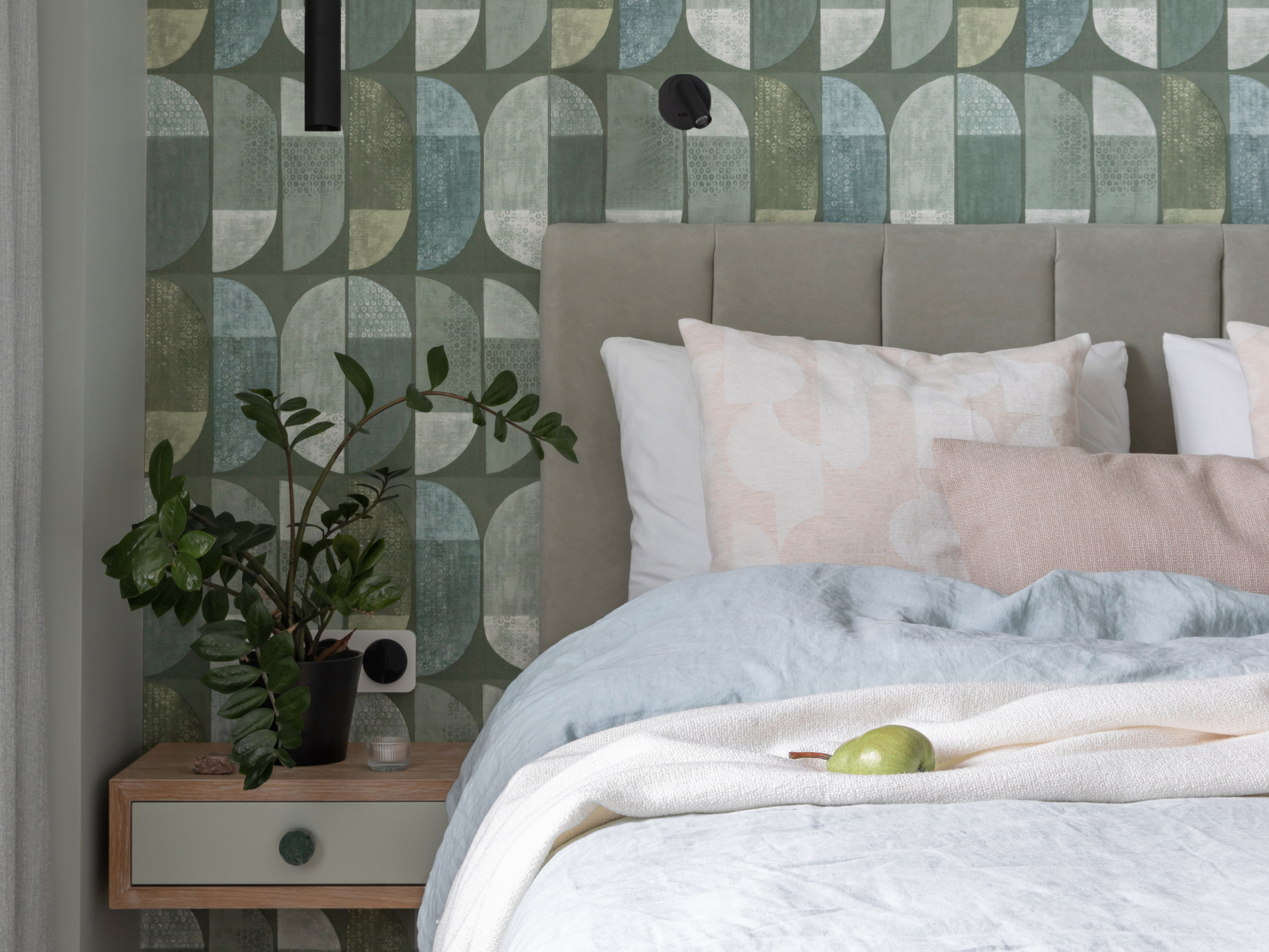 Окна в парк. Квартира 47 м². Мастерская интерьеров Светланы Куксовой. Дизайн и реализация
