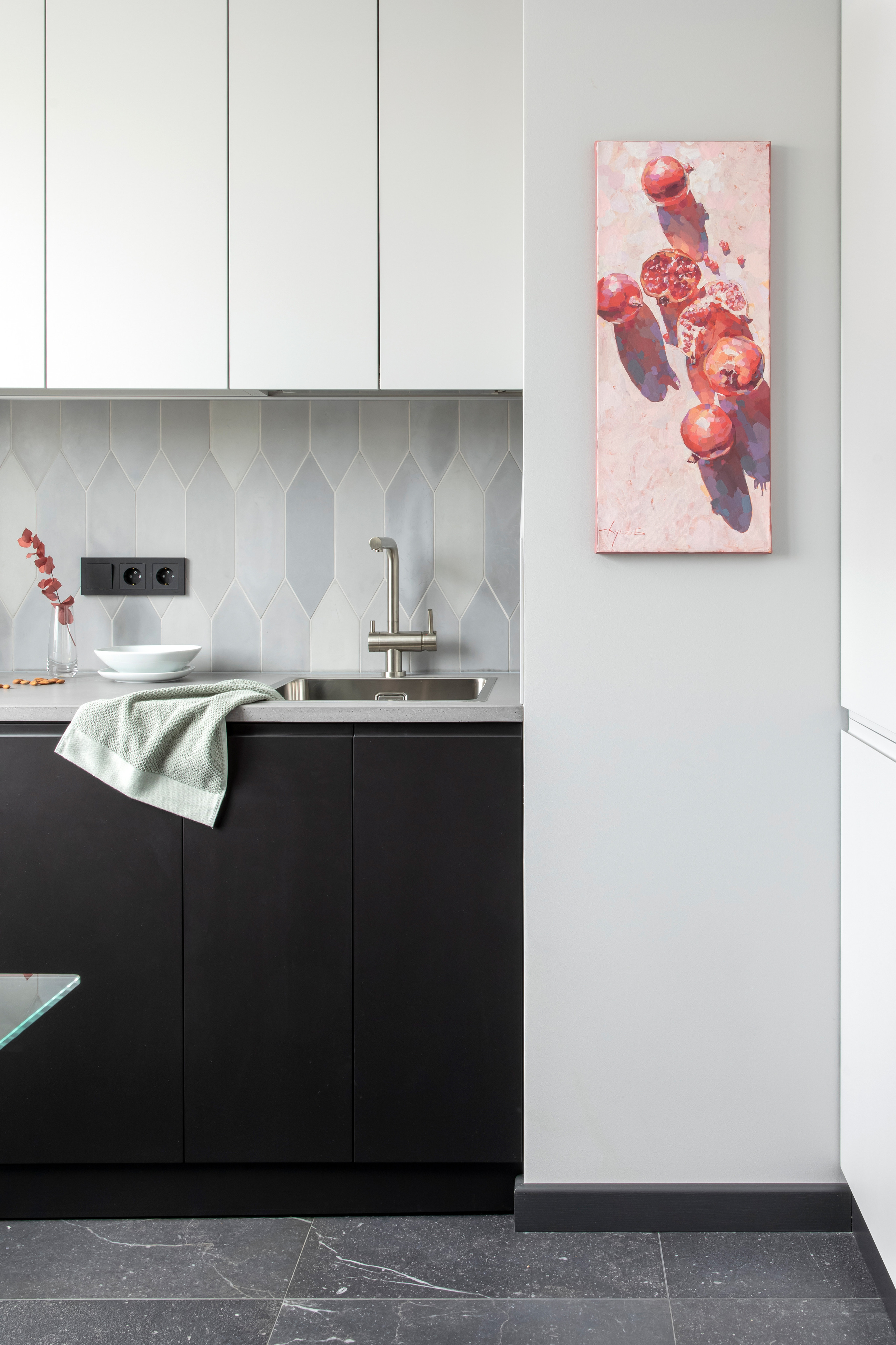 Северные контрасты. Квартира 51 м². Мастерская интерьеров Светланы Куксовой. Дизайн и реализация