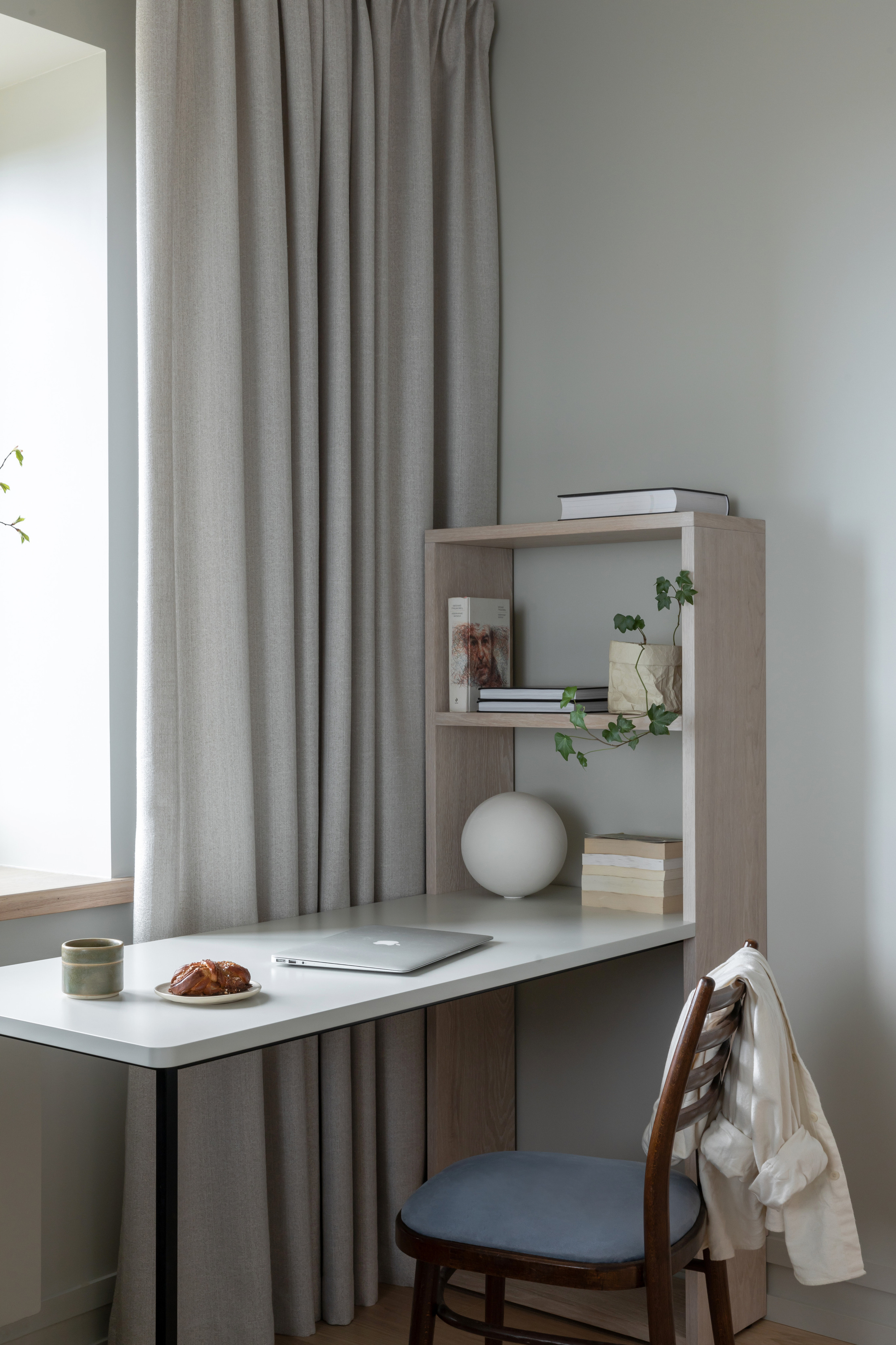 Окна в парк. Квартира 47 м². Мастерская интерьеров Светланы Куксовой. Дизайн и реализация