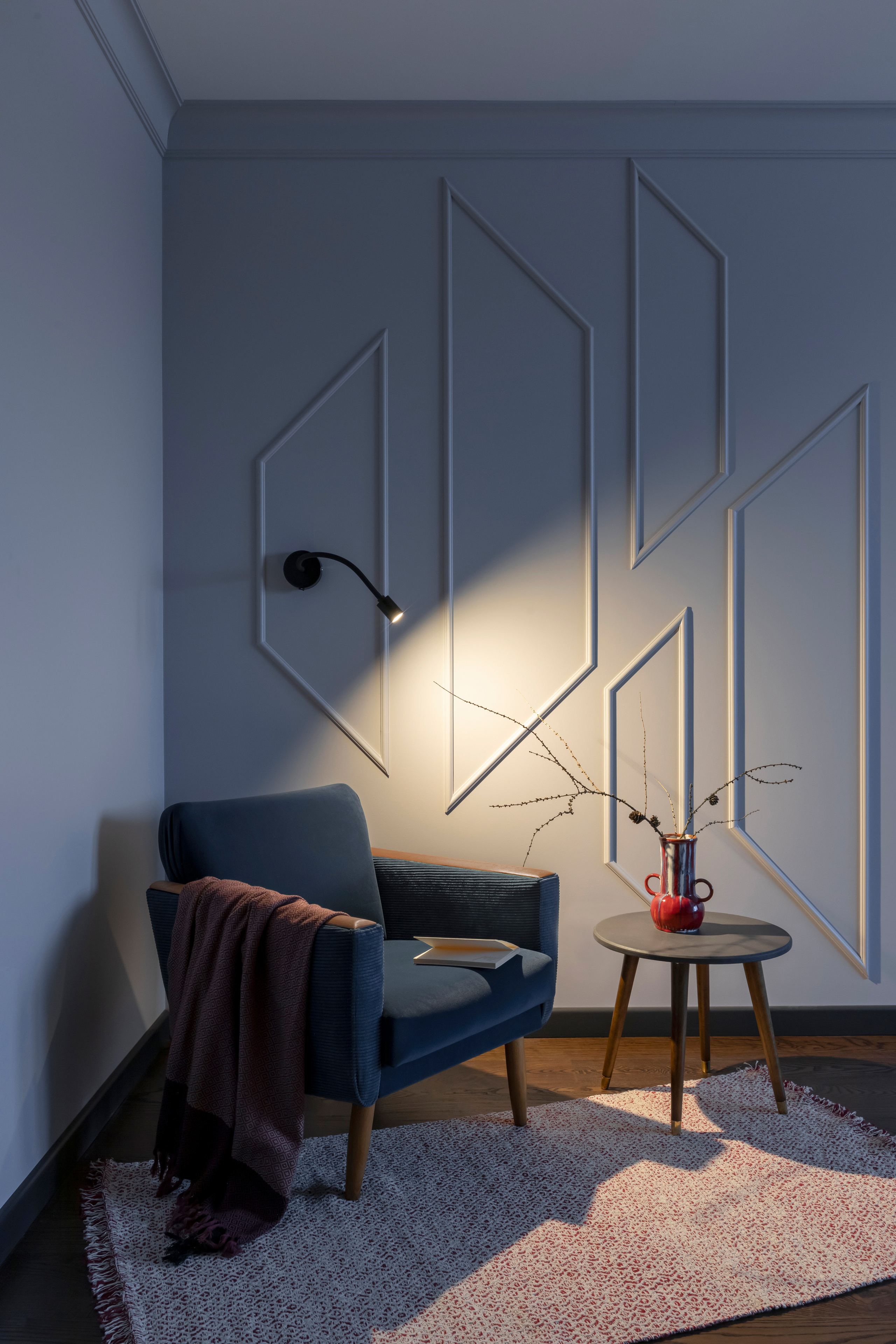 Северные контрасты. Квартира 51 м². Мастерская интерьеров Светланы Куксовой. Дизайн и реализация