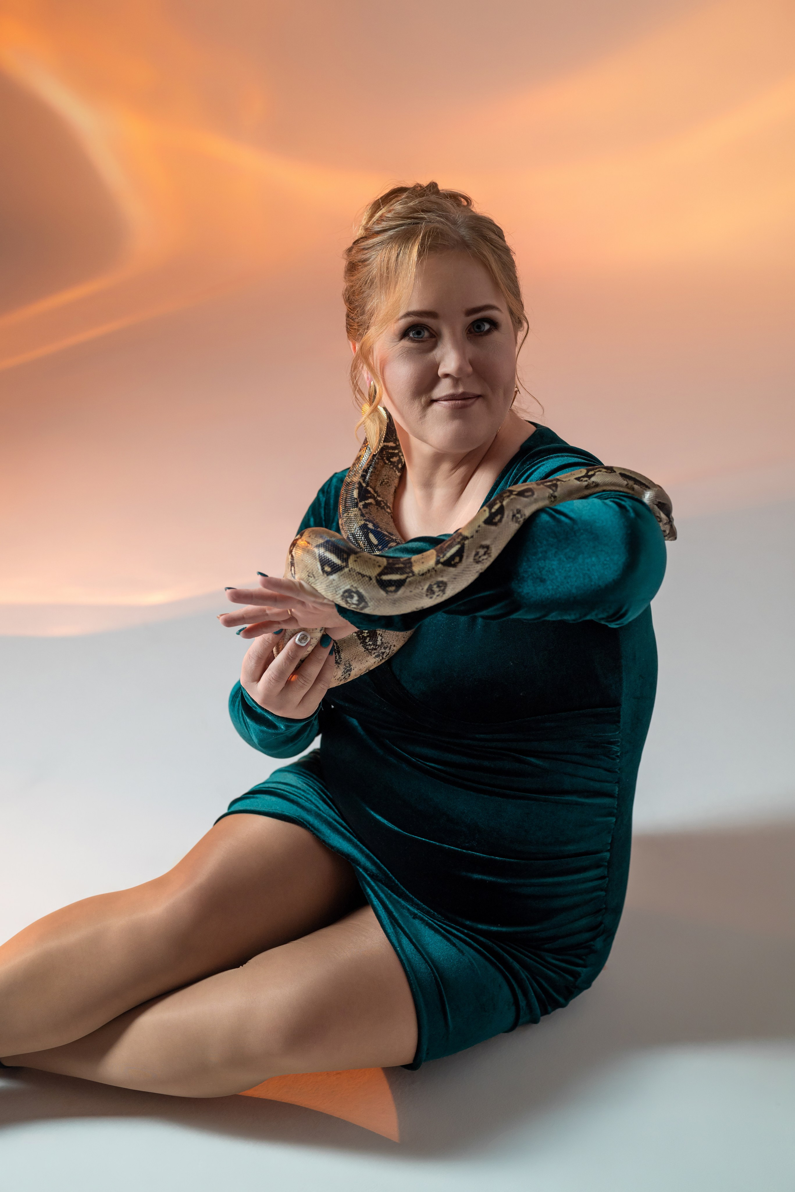 Фотопроект со змеёй 2025 г. Фотограф в городе Салават