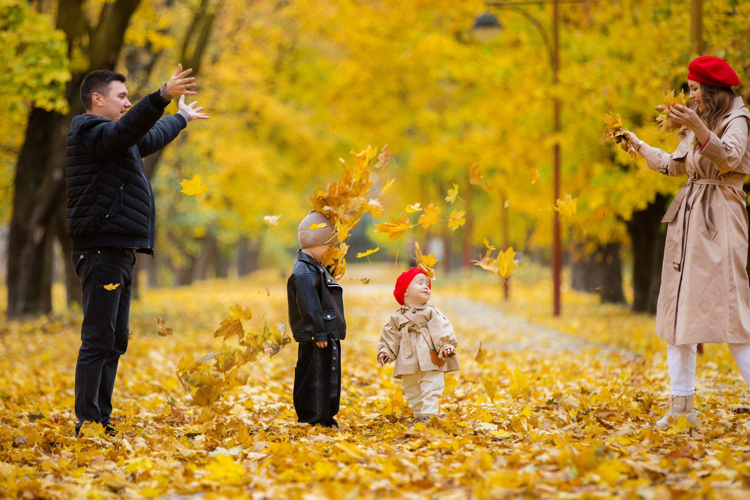 Осенняя прогулка. Дендрарий. Свадебный семейный и детский фотограф в Краснодаре Карина Федоровская