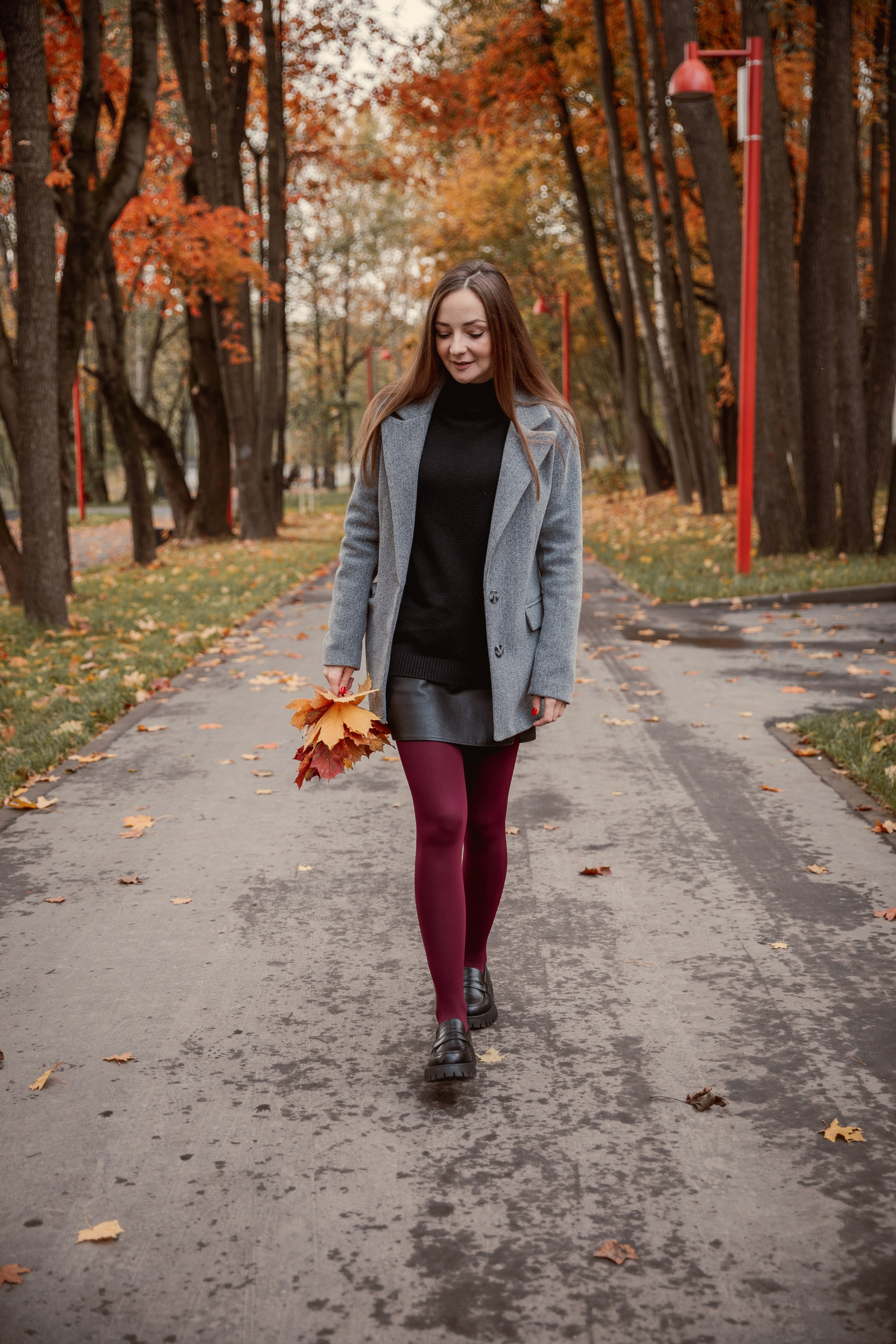 Осенняя прогулка с сыном. Индивидуальный и семейный фотограф Ирина Москвичёва