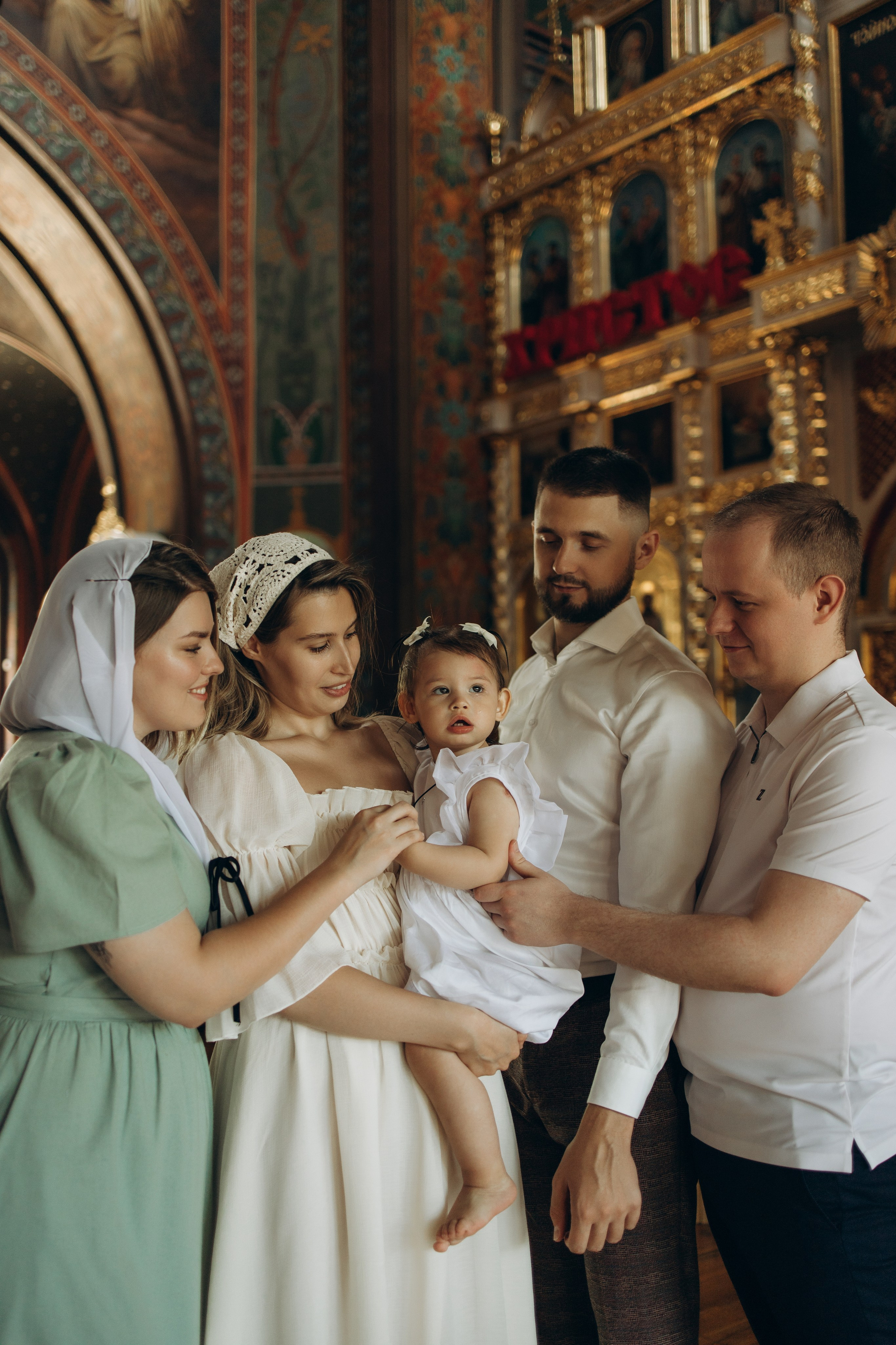 Крещение Стефании. Самый теплый фотограф в Краснодаре Рябоконь Ксения