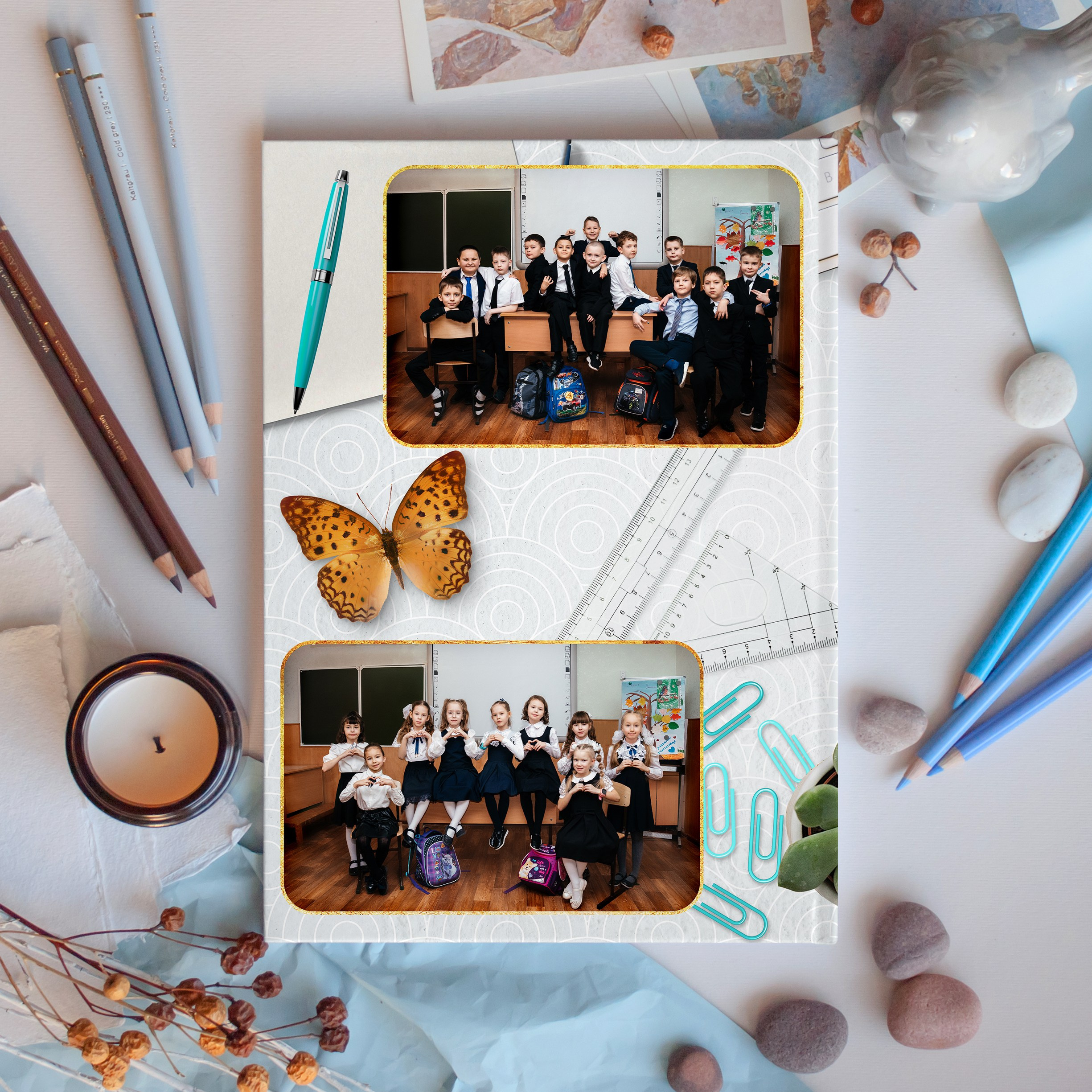 Альбомы для начальной школы. Выпускные фотоальбомы в Казани