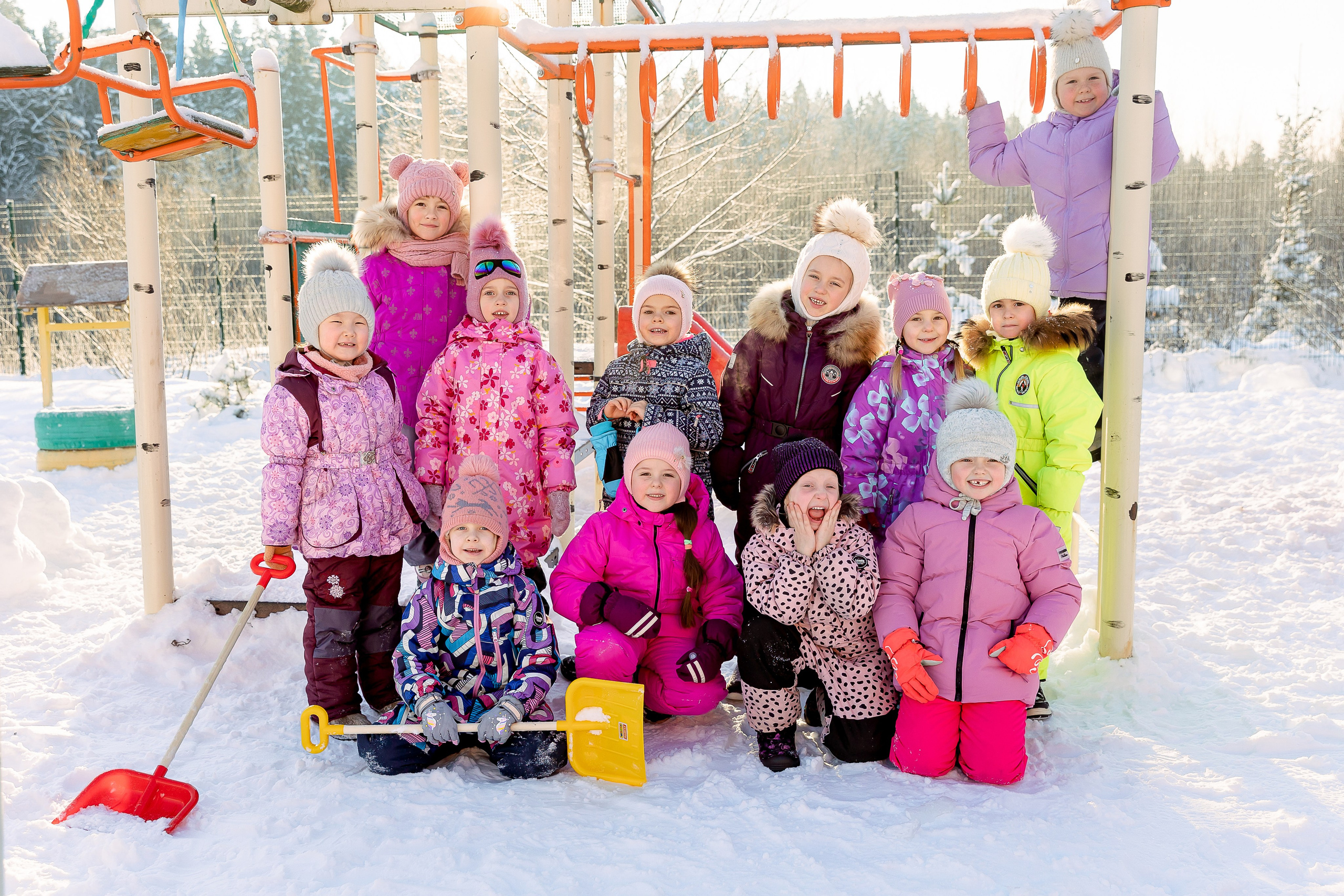 День в саду. Семейный и детский фотограф Комина Елена, Власиха, Одинцово
