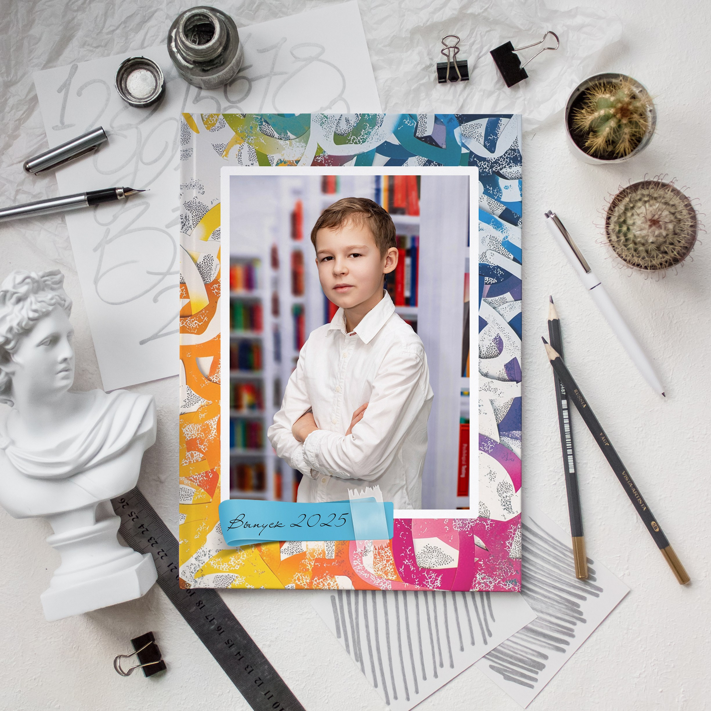 Дизайн «Маркер». Выпускные альбомы в Подольске Москве и МО