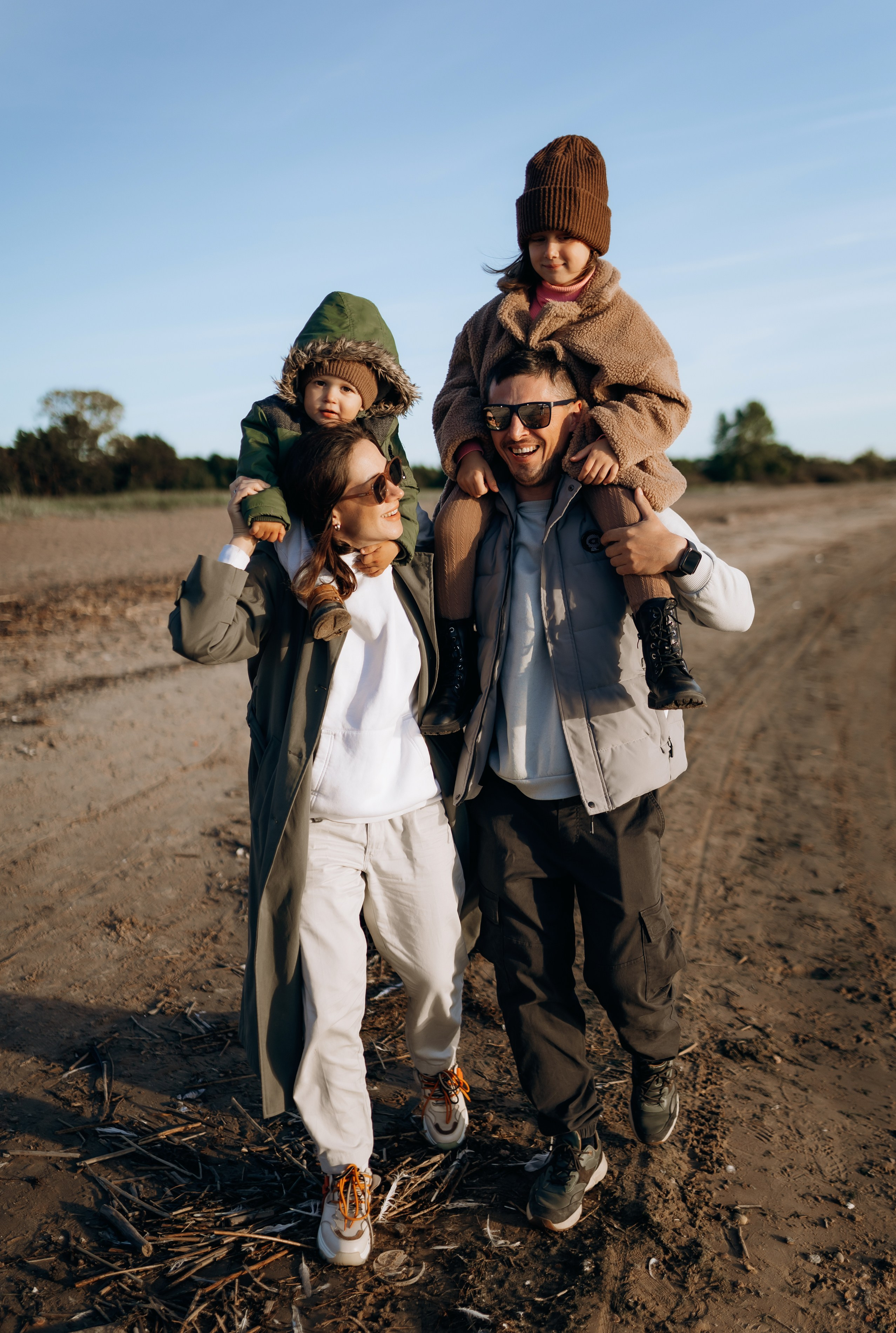 Кристина, Ика, Тео и Давид. Фотограф Виктория Дунаевская в Санкт Петербурге