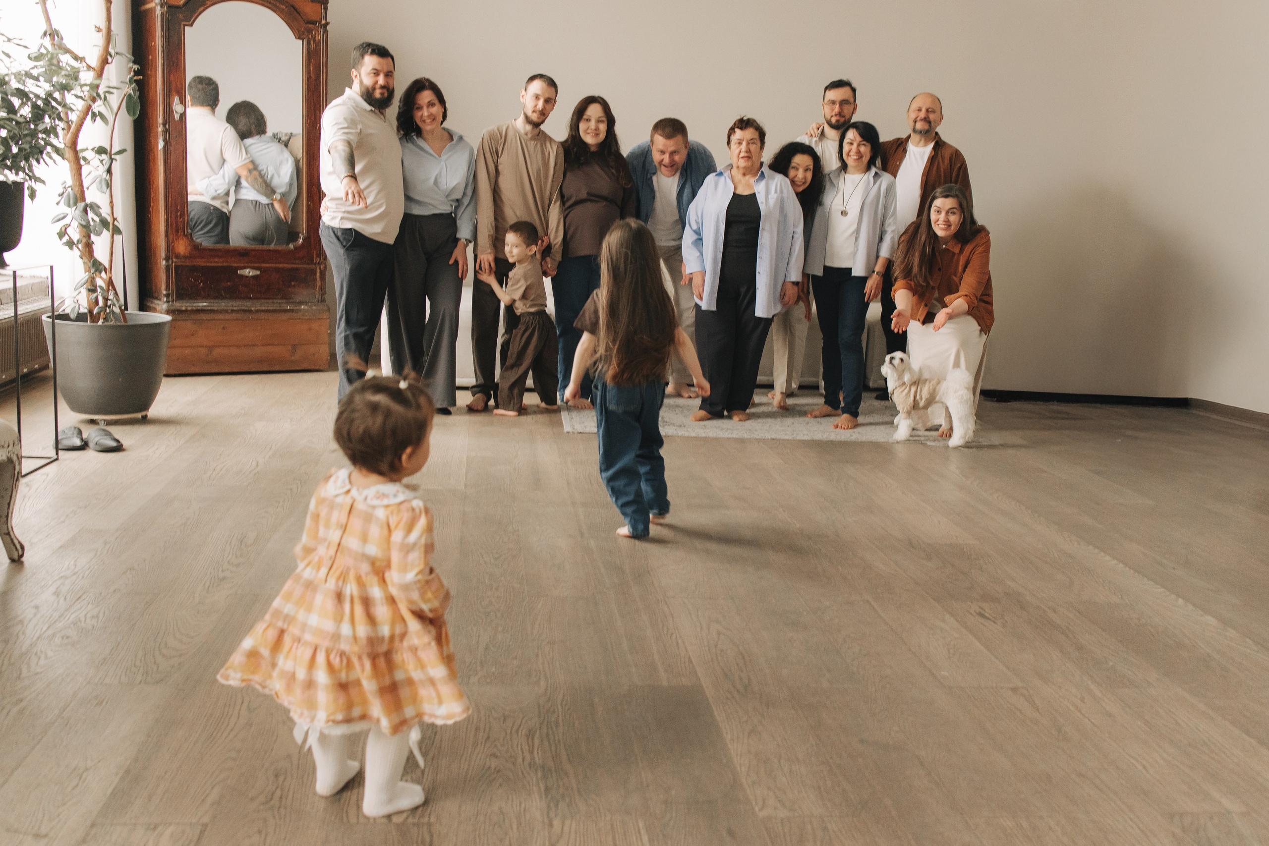 Большая семья. Семейный фотограф Москва Наталия Осьмакова