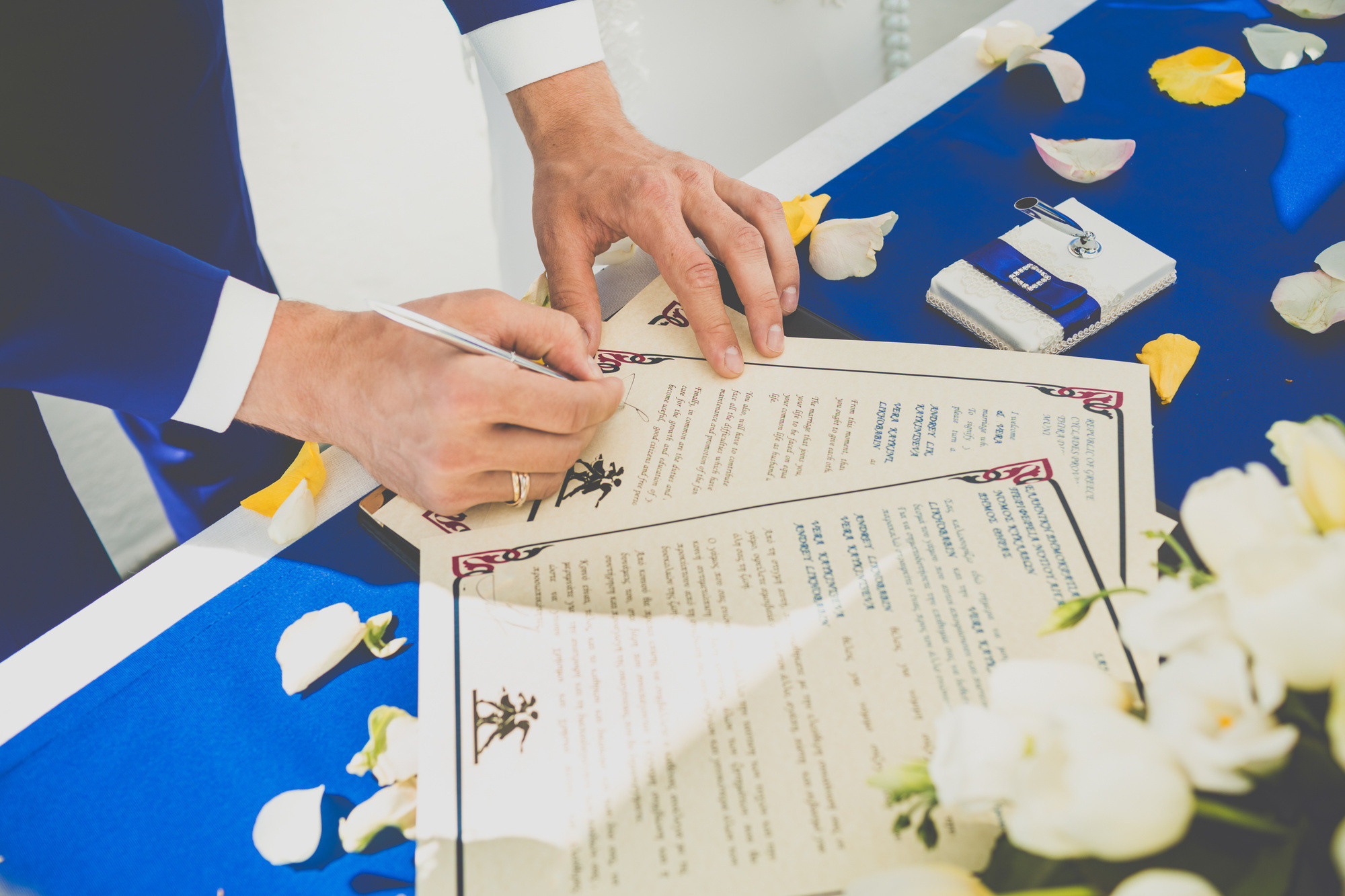 Вера и Андрей, Санторини, Греция