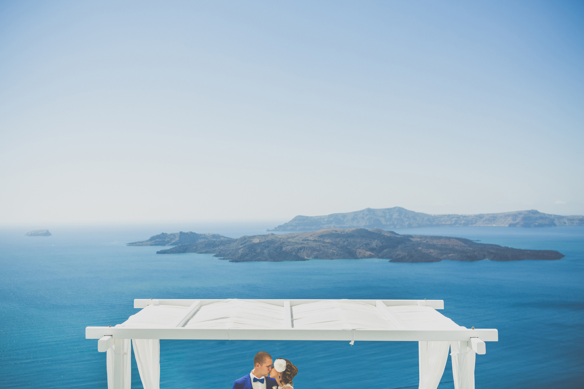 Вера и Андрей, Санторини, Греция