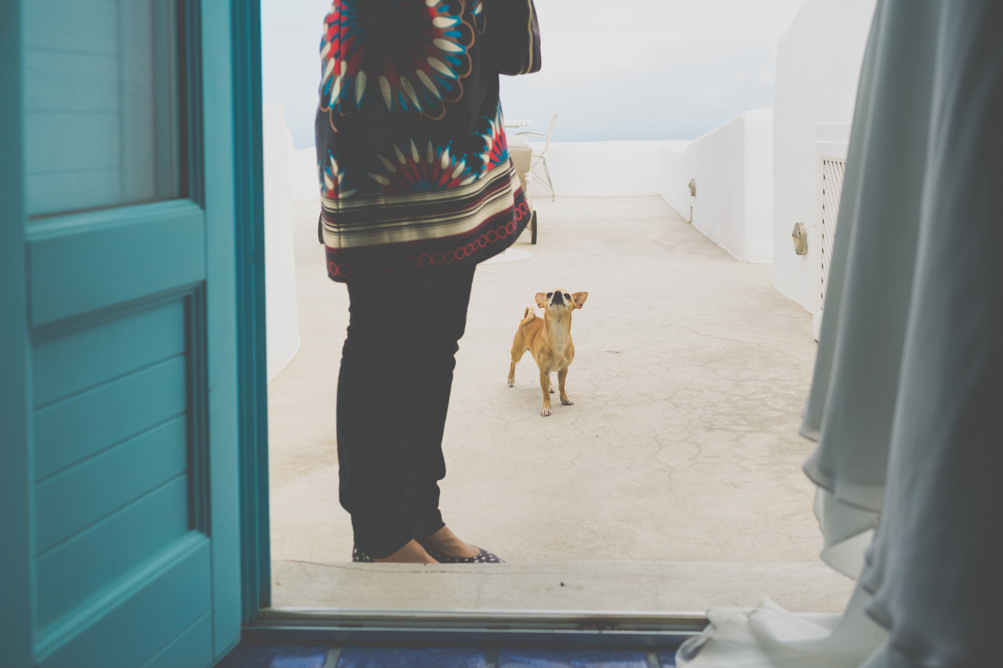 Вера и Андрей, Санторини, Греция