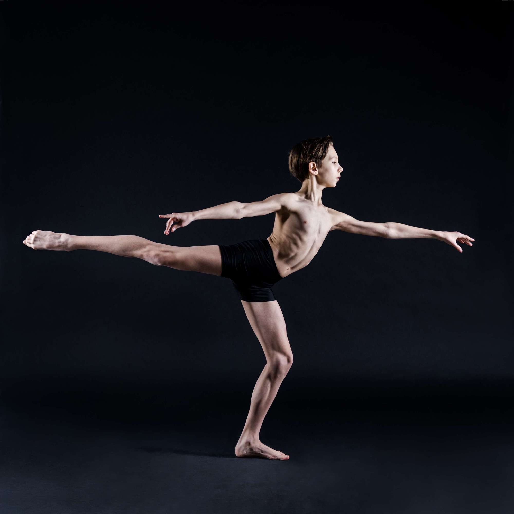 Матвей студент Академии Танца Бориса Эйфмана