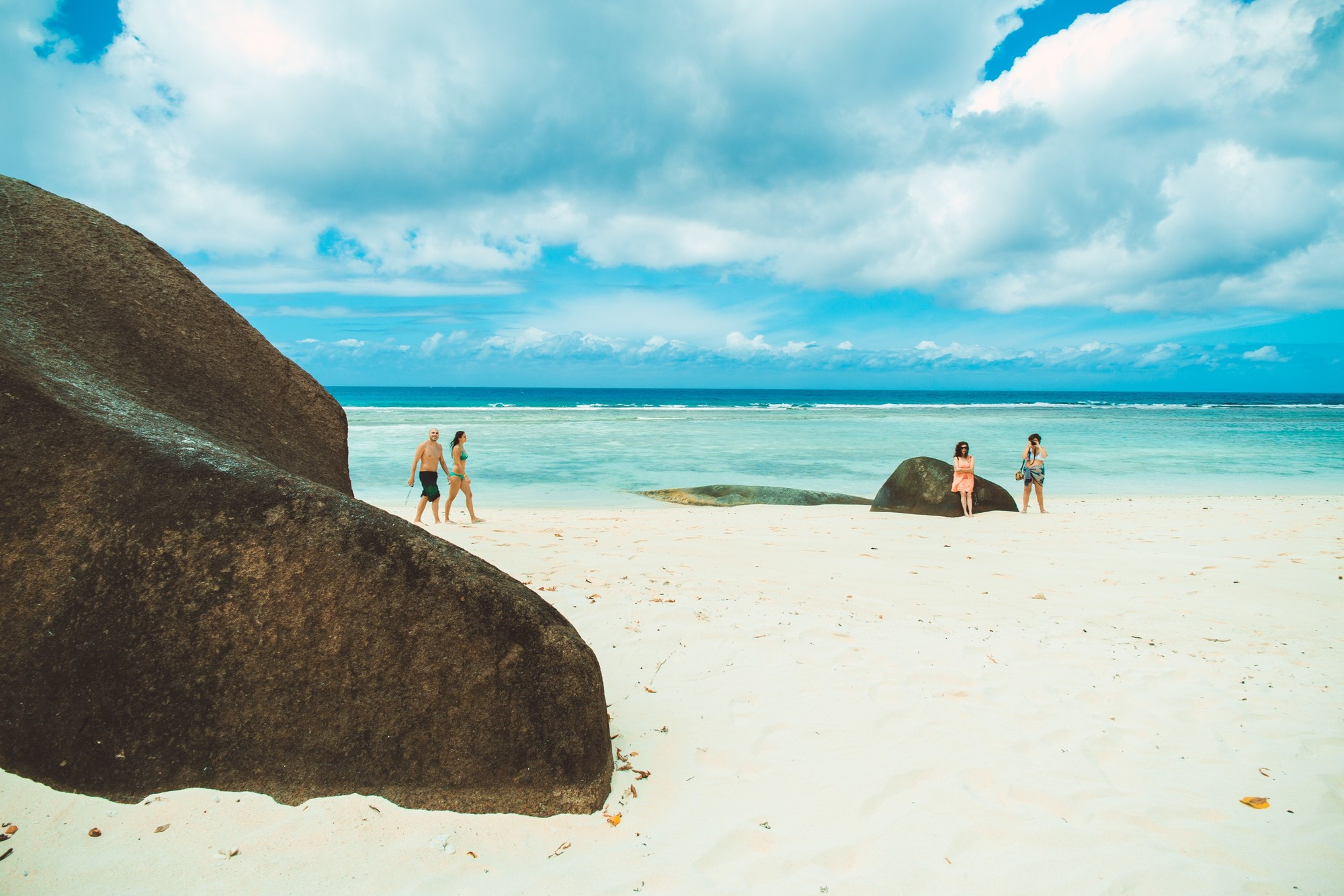 Любовь и Павел. Сейшельские острова