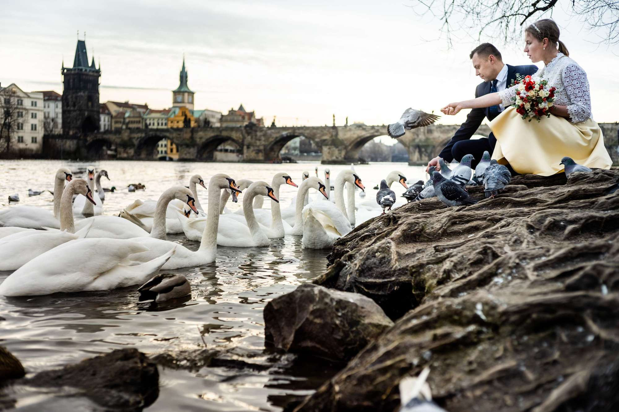 Григорий и Ольга, Прага, Чехия