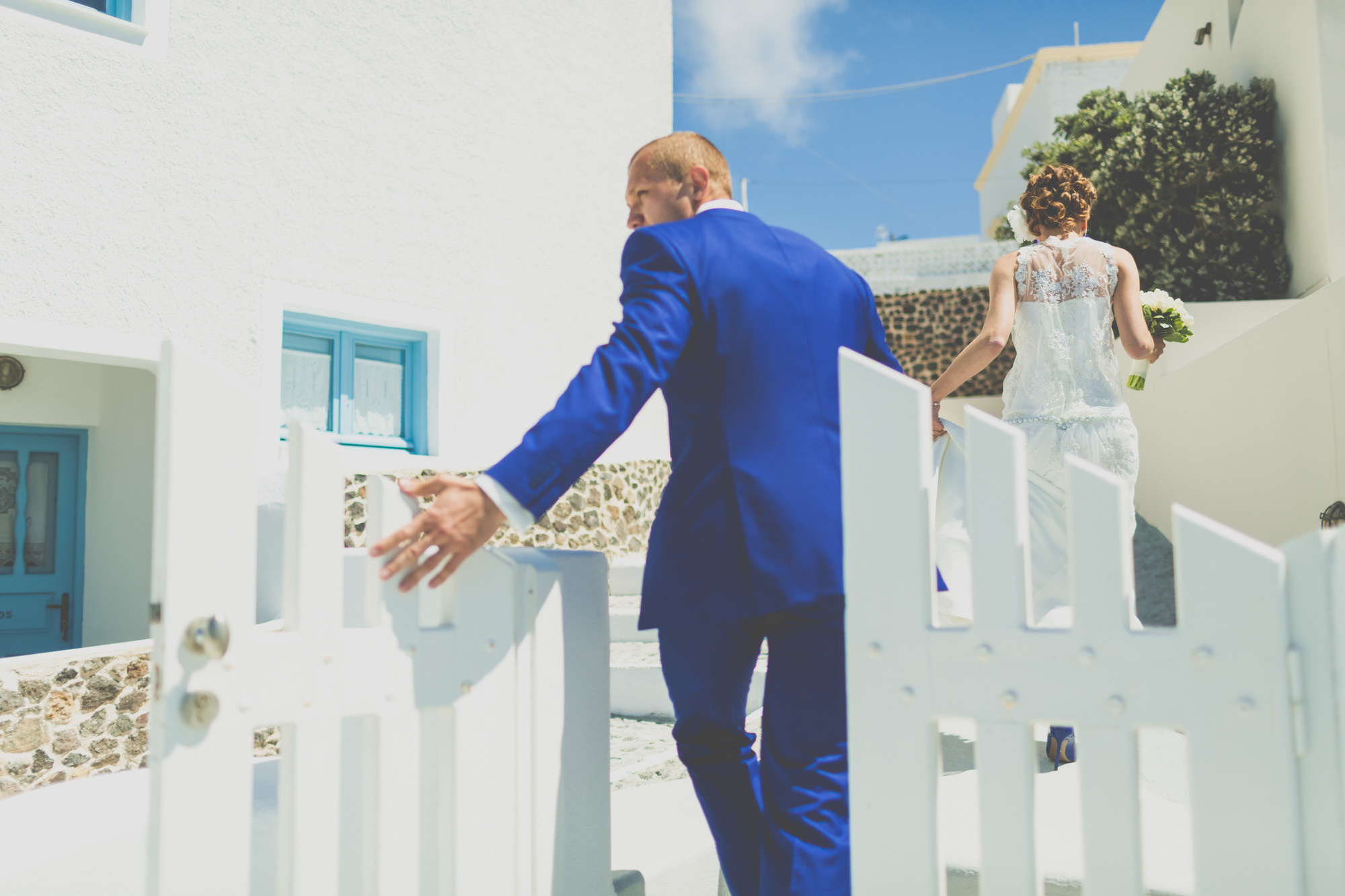 Вера и Андрей, Санторини, Греция