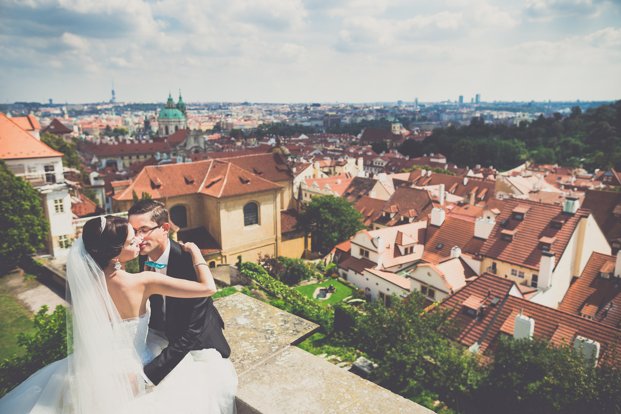 Оксана и Глеб, Прага, Чехия