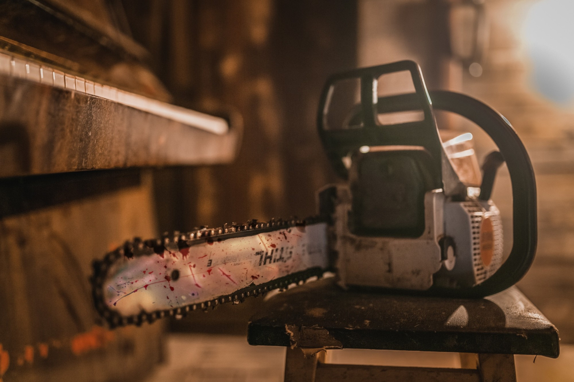 Съемки рекламы для квеста «Пила»