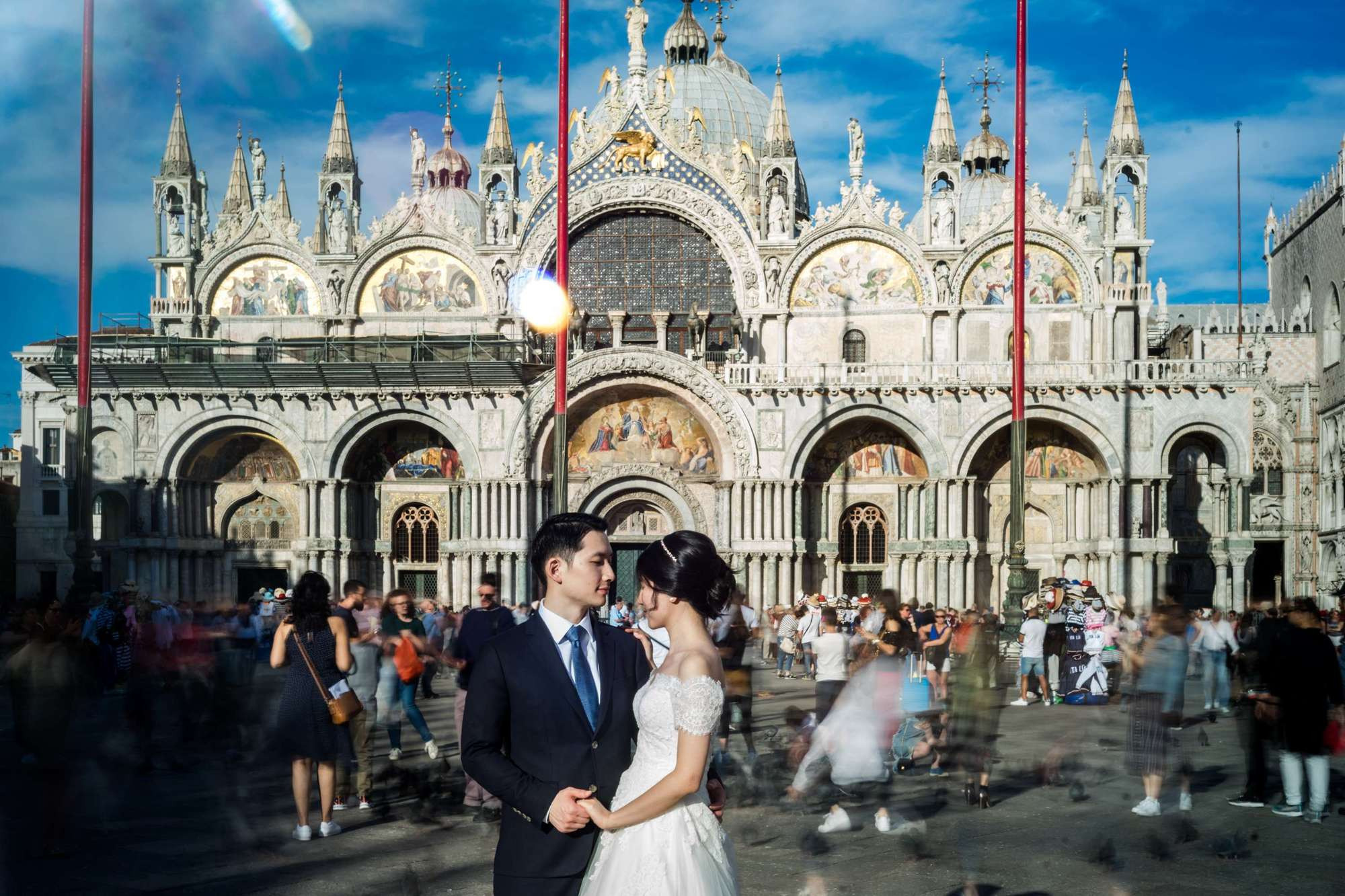 Jiemi and Kevin, Venice, Italy