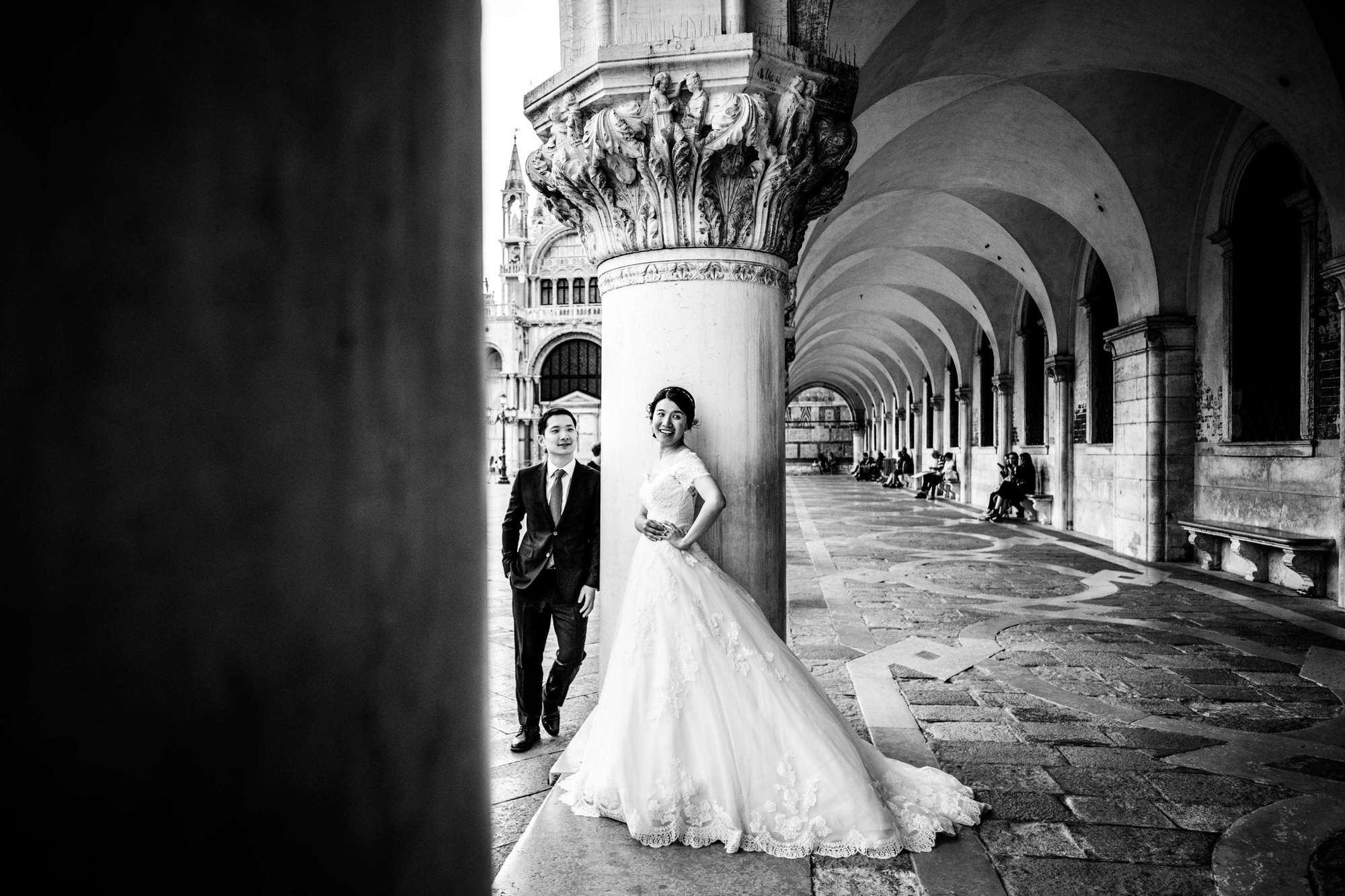 Jiemi and Kevin, Venice, Italy