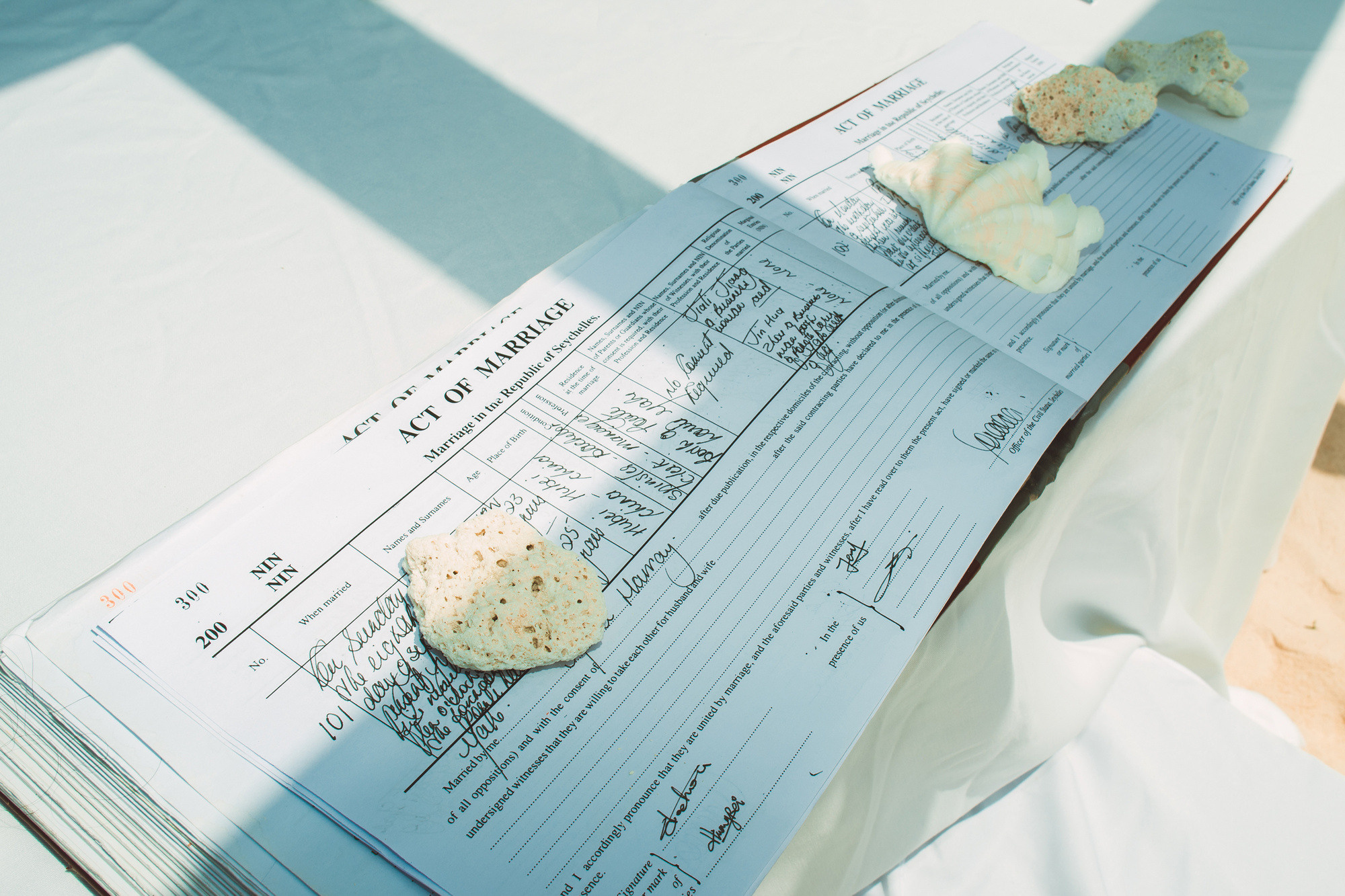 Любовь и Павел. Сейшельские острова