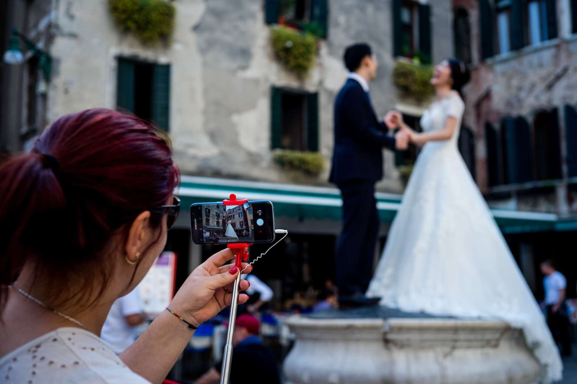 Jiemi and Kevin, Venice, Italy